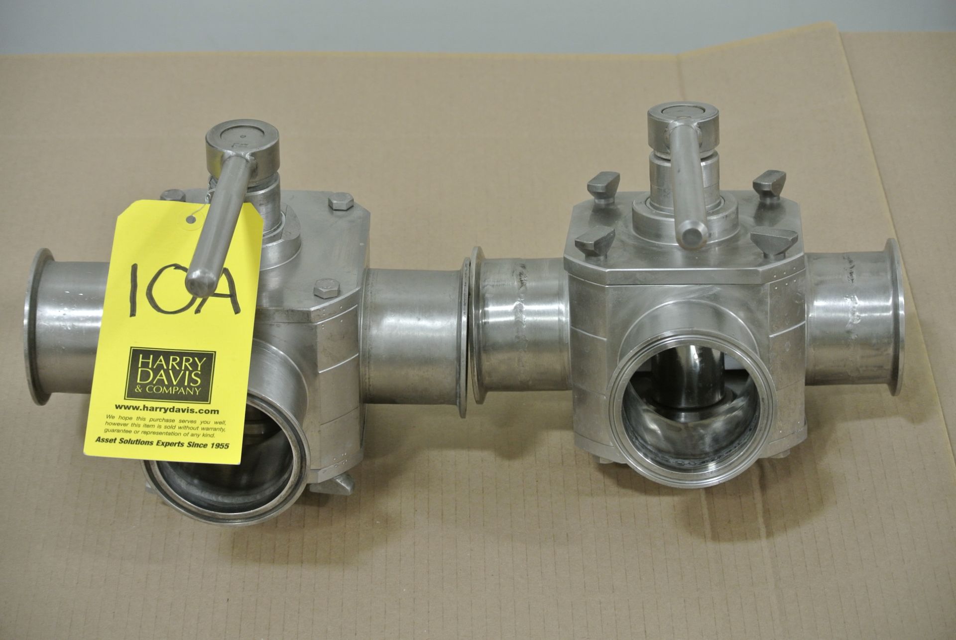 koltek 3" 3-Way S/S Plug Valves Rigging Fee $ 15