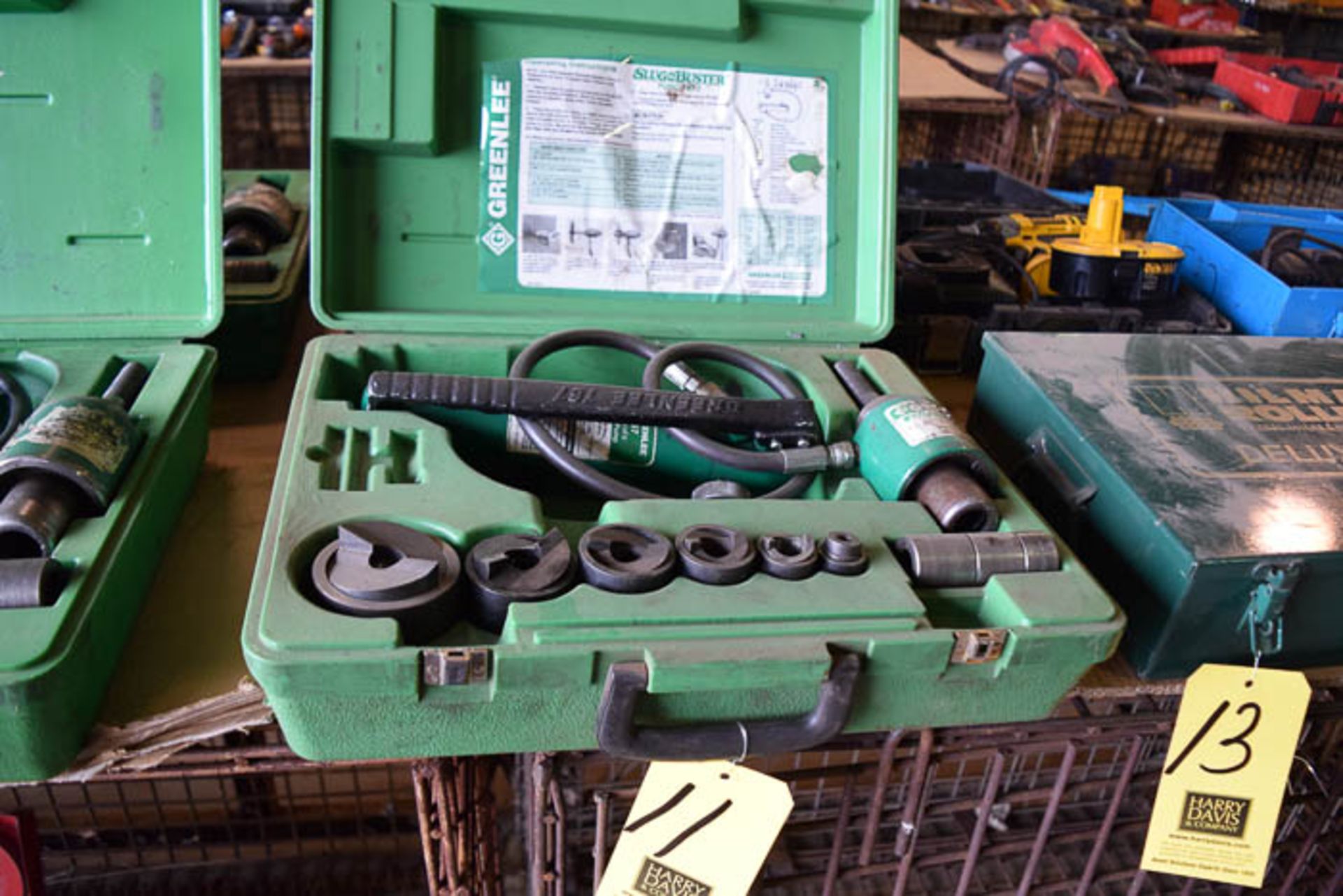 Greenlee Textron Hydraulic Knockout Punch Set