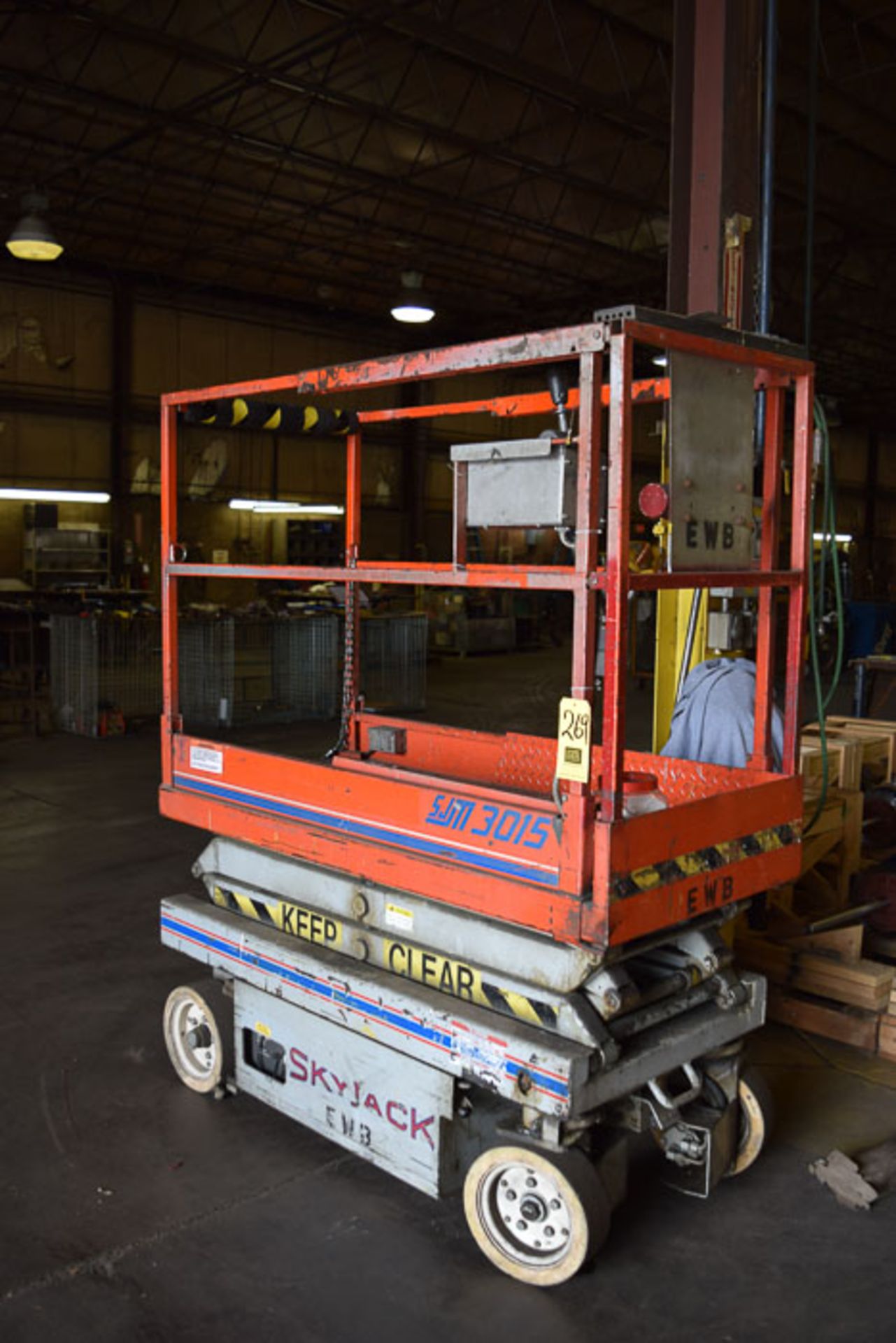 Skyjack Scissor Lift, Model: SJM 3015, SN: 18278