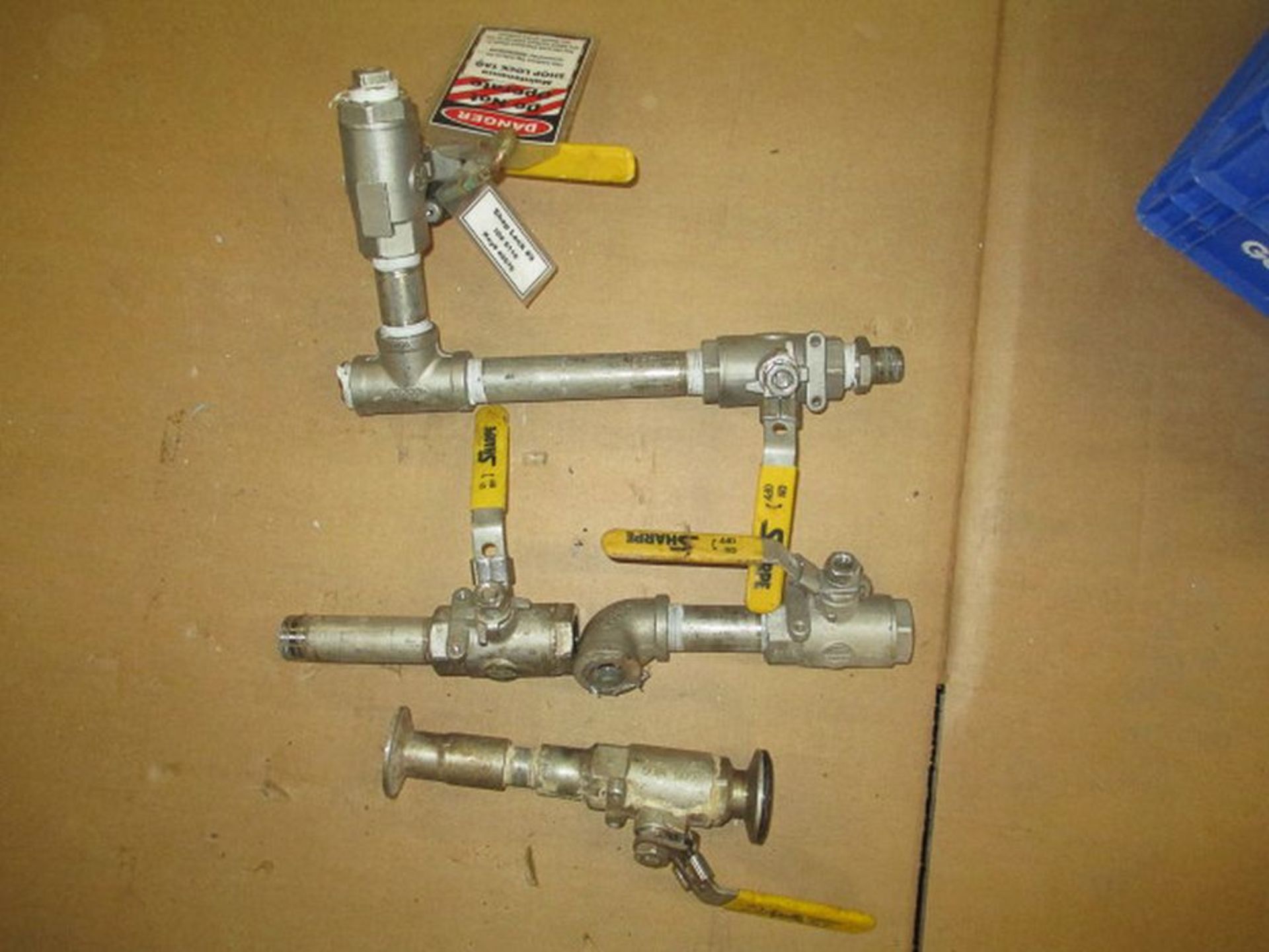 (4) 2" S/S Ball Valves: (2) 1" S/S GlobeValves ; (10) 1" S/S Ball Valves, (3) NEW S/S Ball Valves - Image 12 of 14