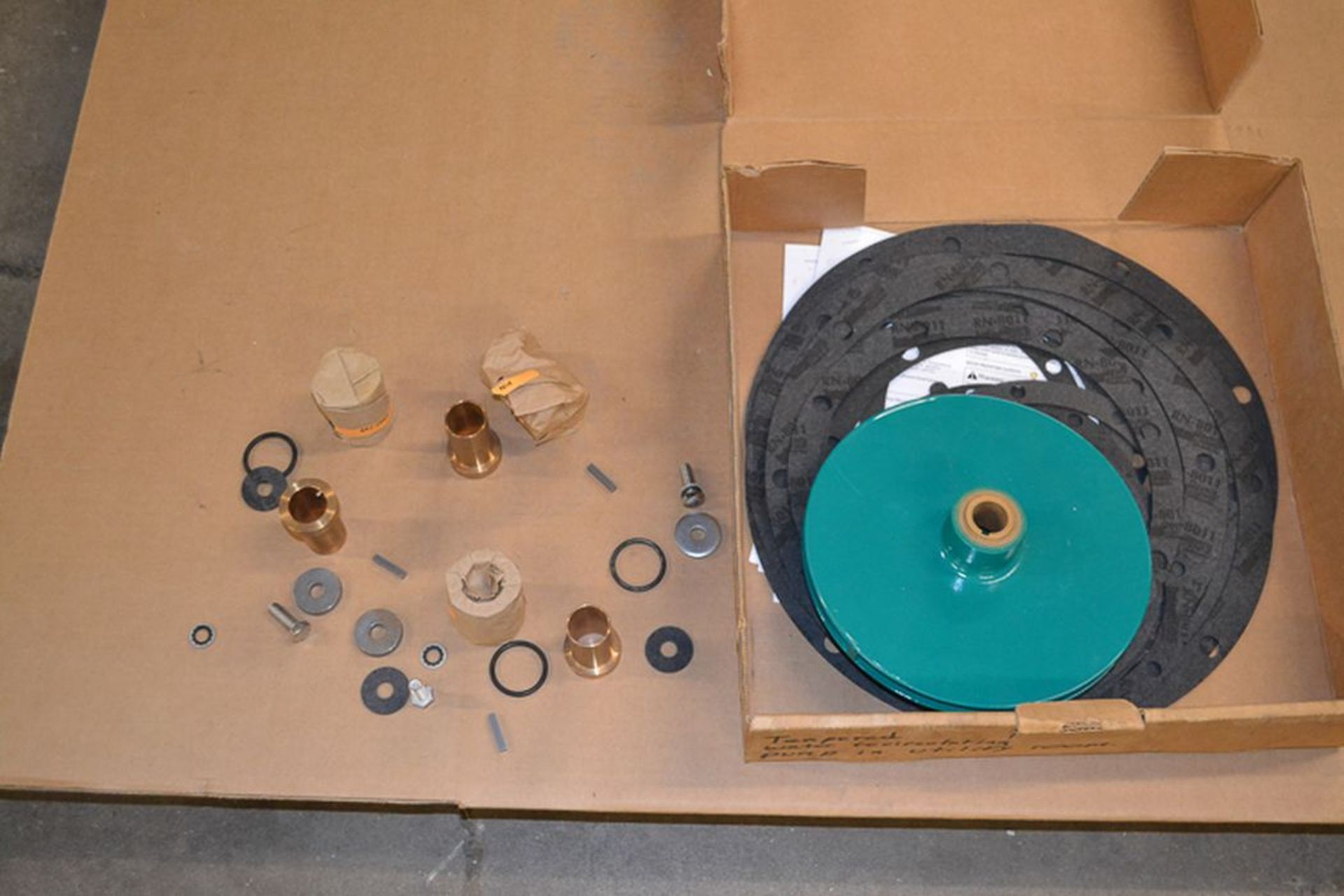 NEW Repair Parts Kits for Aurora Water Pumps, Includes 9" Diameter Brass Impeller #0431, Brass Seals - Image 2 of 2