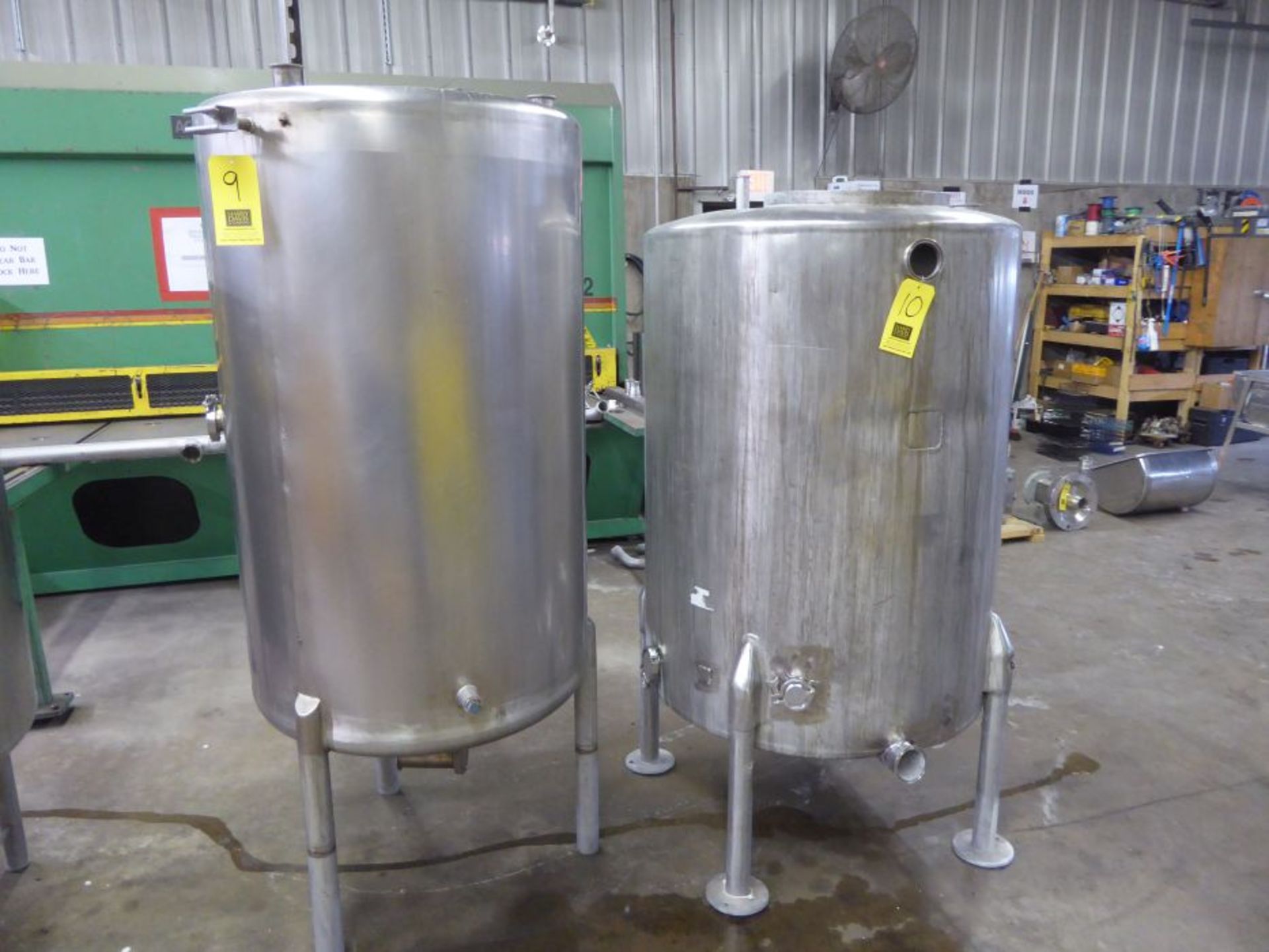 250 Gallon S/S CIP Tank (South Wayne, WI)