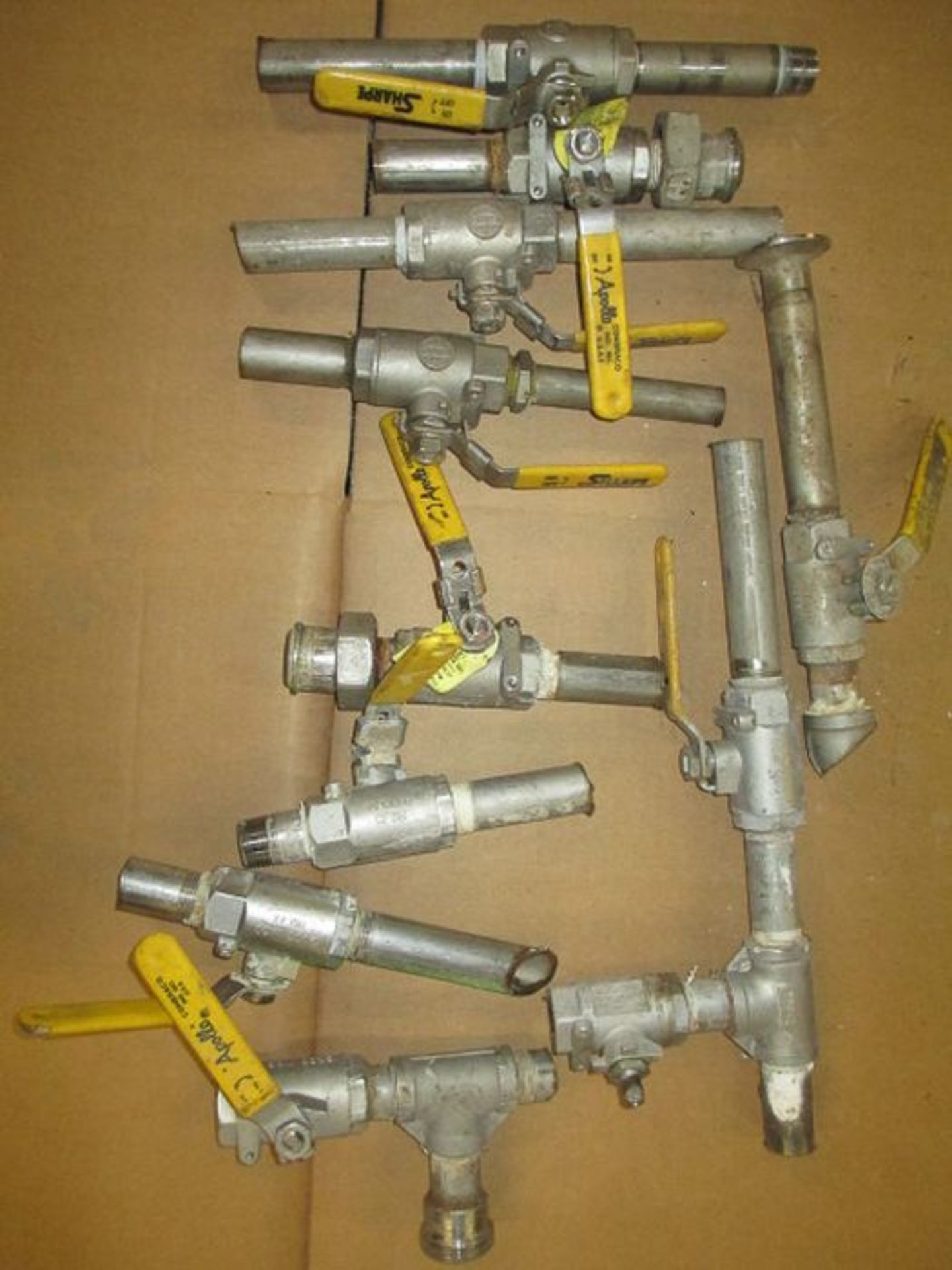 (4) 2" S/S Ball Valves: (2) 1" S/S GlobeValves ; (10) 1" S/S Ball Valves, (3) NEW S/S Ball Valves - Image 10 of 14