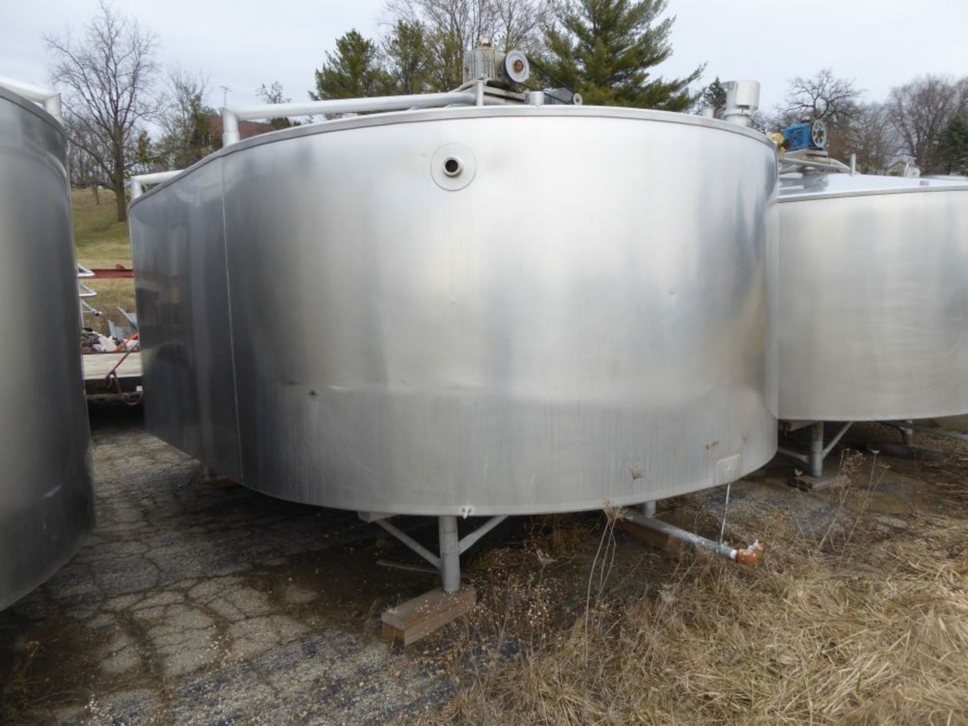 Damrow 35,000 Lb. Capacity S/S Double OO Cheese Vat (South Wayne, WI)