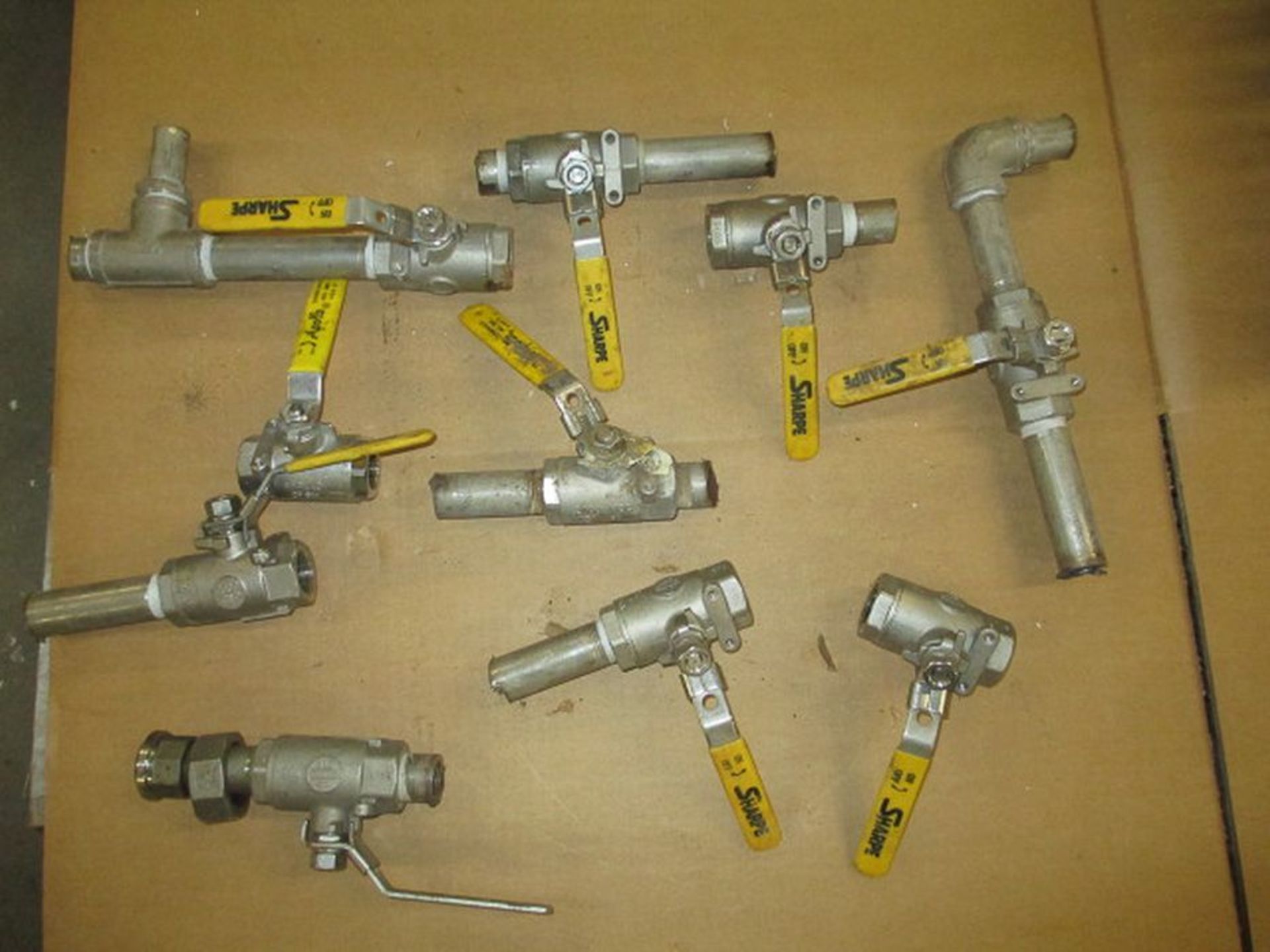 (4) 2" S/S Ball Valves: (2) 1" S/S GlobeValves ; (10) 1" S/S Ball Valves, (3) NEW S/S Ball Valves - Image 11 of 14