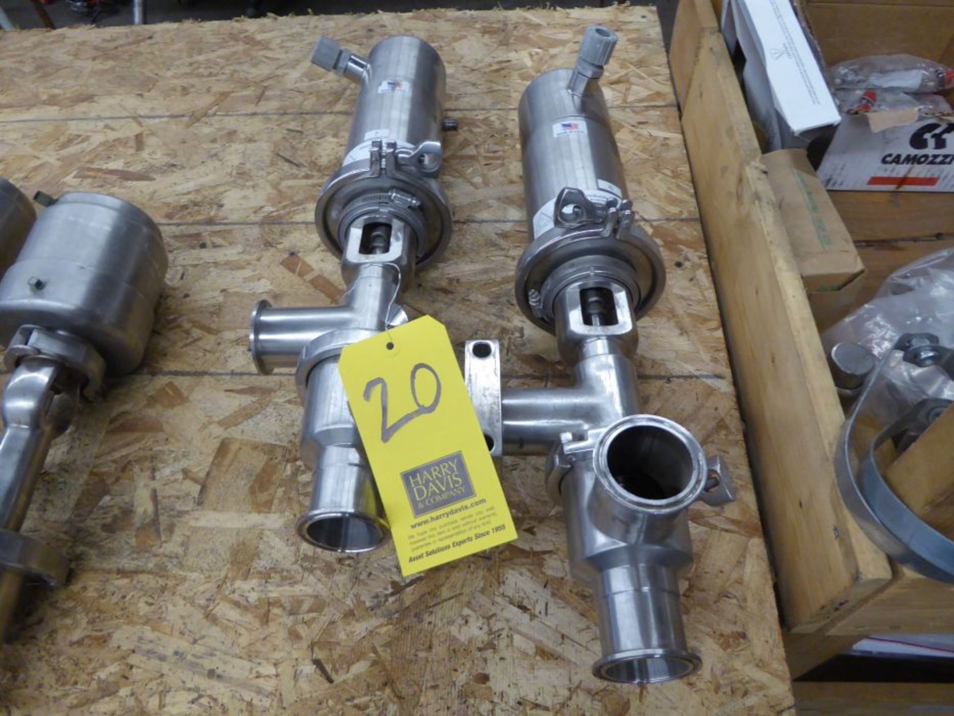 SPI 2" S/S Flow Diversion Air Valve Set (South Wayne, WI)