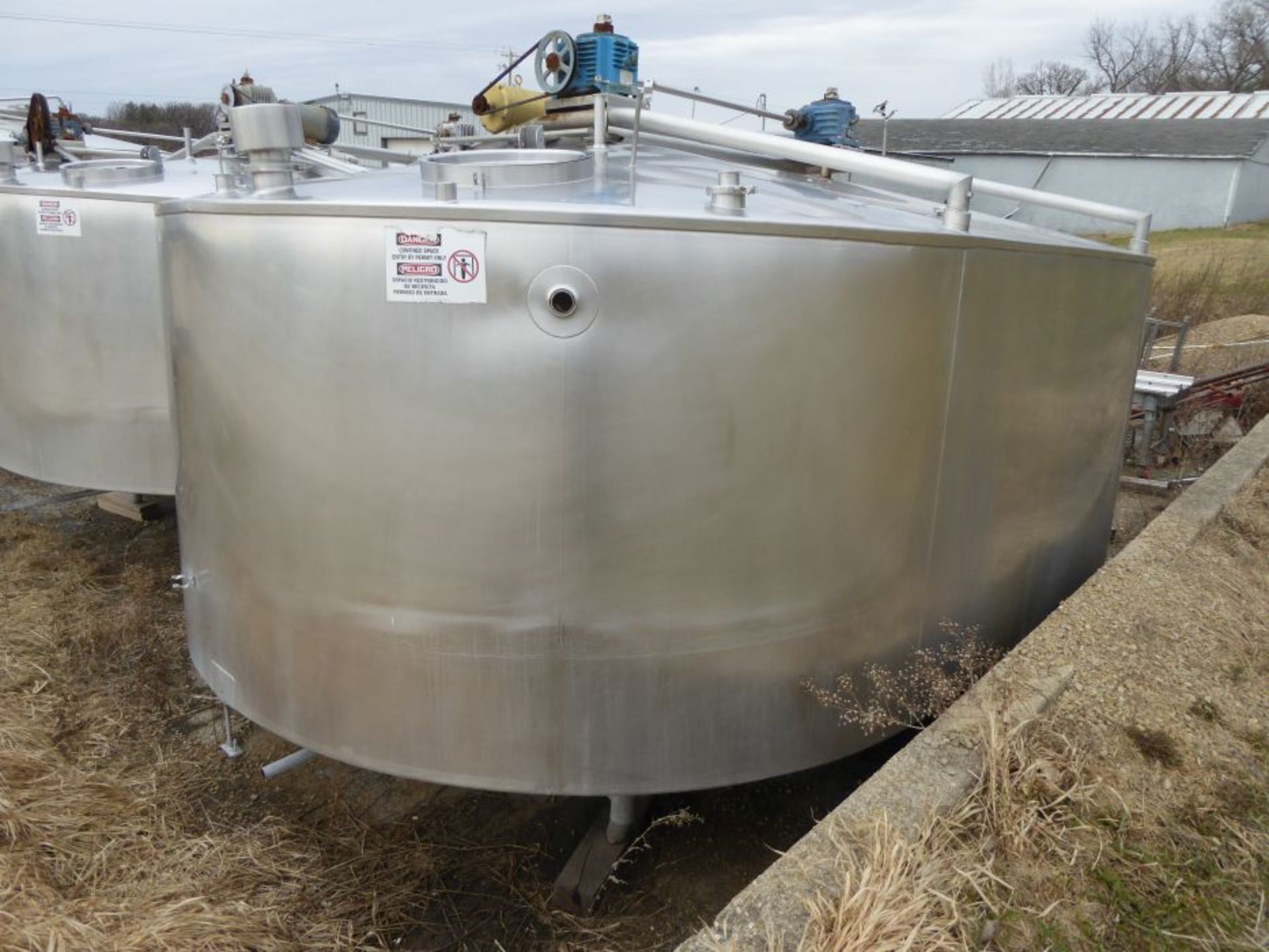 Damrow 35,000 Lb. Capacity S/S Double OO Cheese Vat (South Wayne, WI)