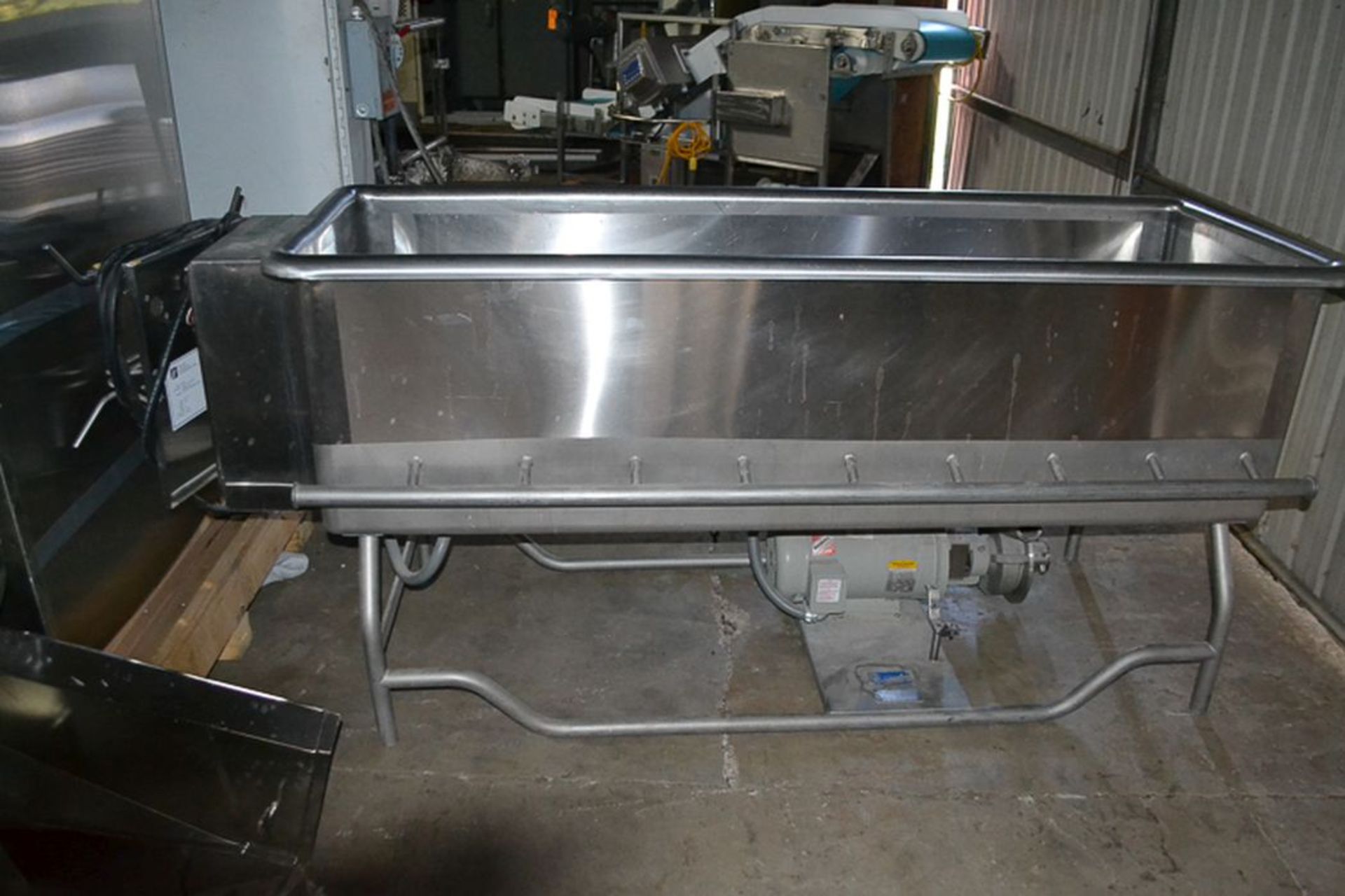 Sani-Matic S/S Jet Spray COP Tank, 75" Long x 24" Wide x 24" Deep, Model: RW-06-10-M with Fristam - Image 2 of 3