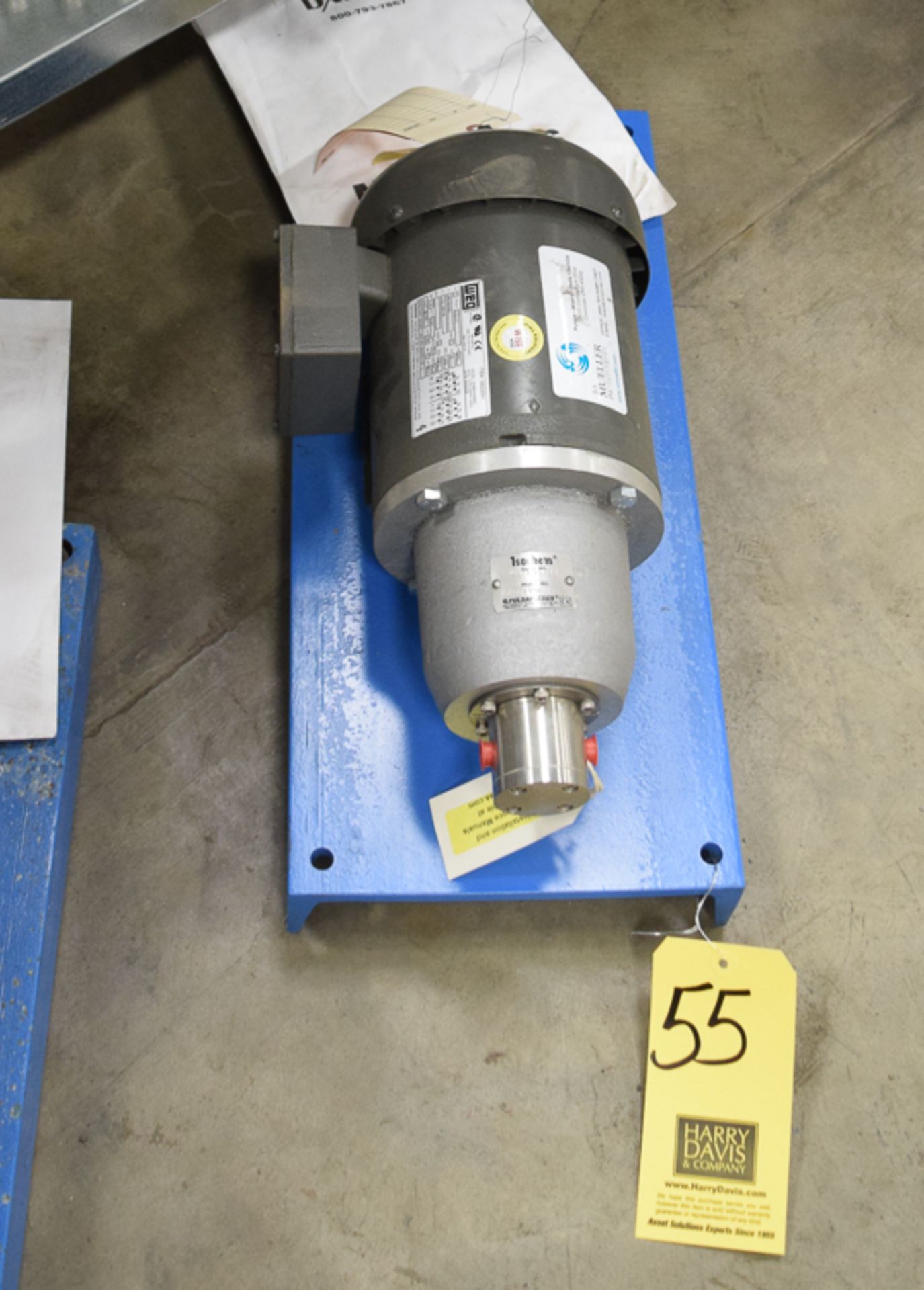 NEW Mueller 1/2 HP Metering Pump, Model: P127B with Chem-Tech Series 150 Pulsafeeder Metering Pump