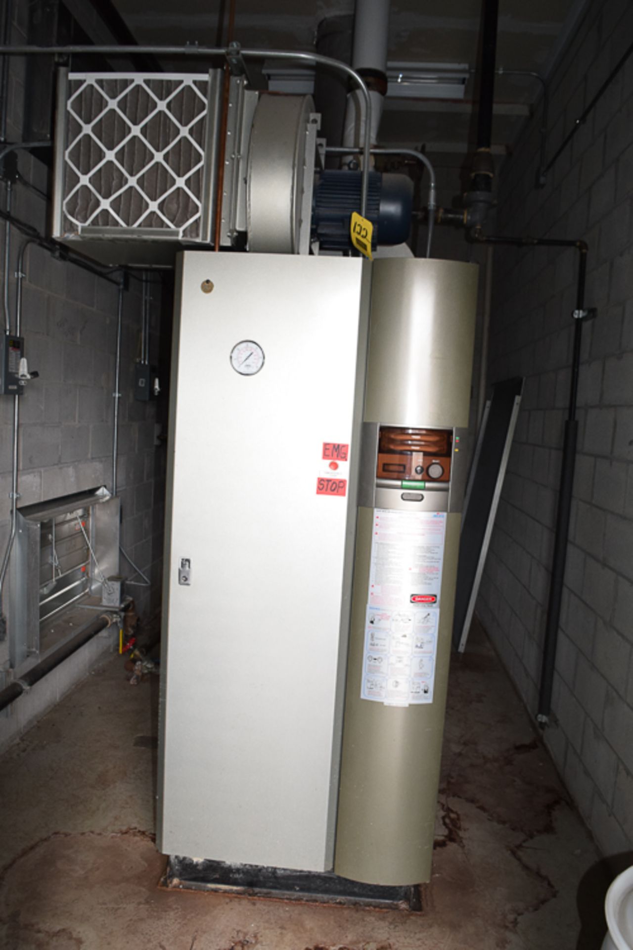 2011 Miura 170 PSI Boiler, Model: LX-505G-07, SN: 445403010, 1,840 Pounds Steam/Hour with Lockwood