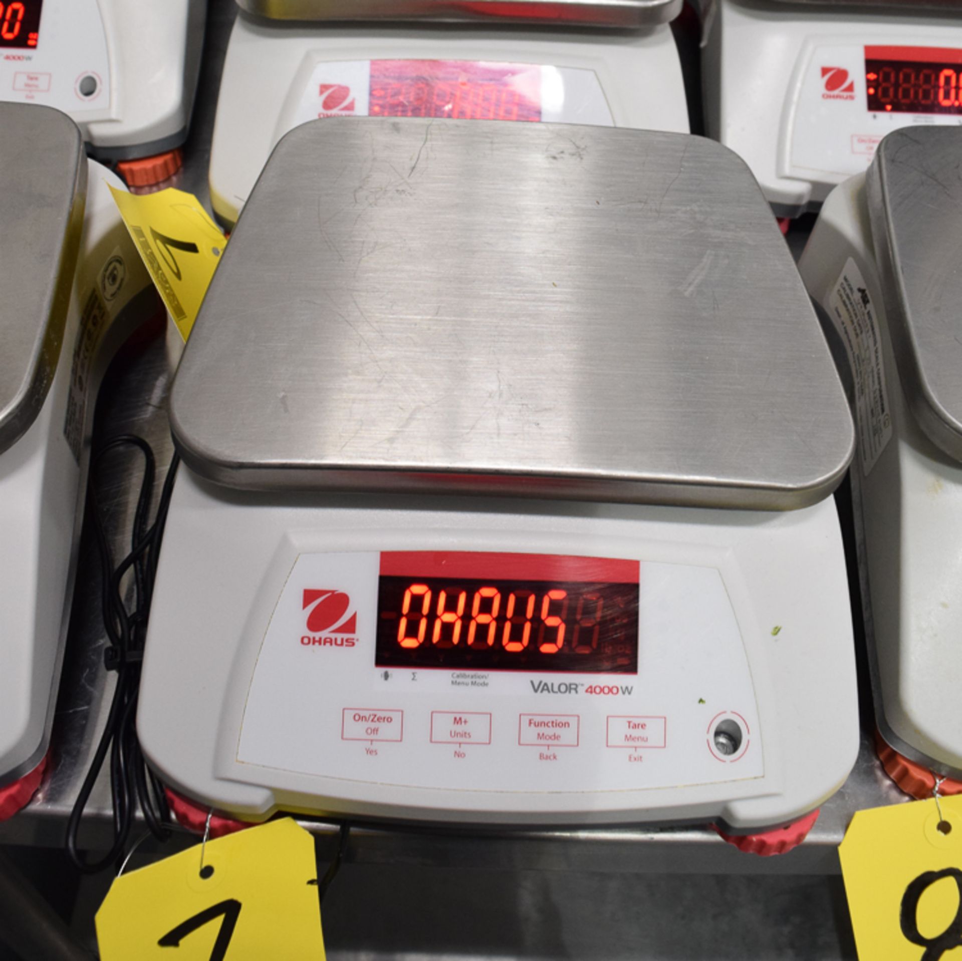 Ohaus Digital Scale, Model: Valor 4000W, Rigging Fee: Please Contact US Rigging 920-655-2767