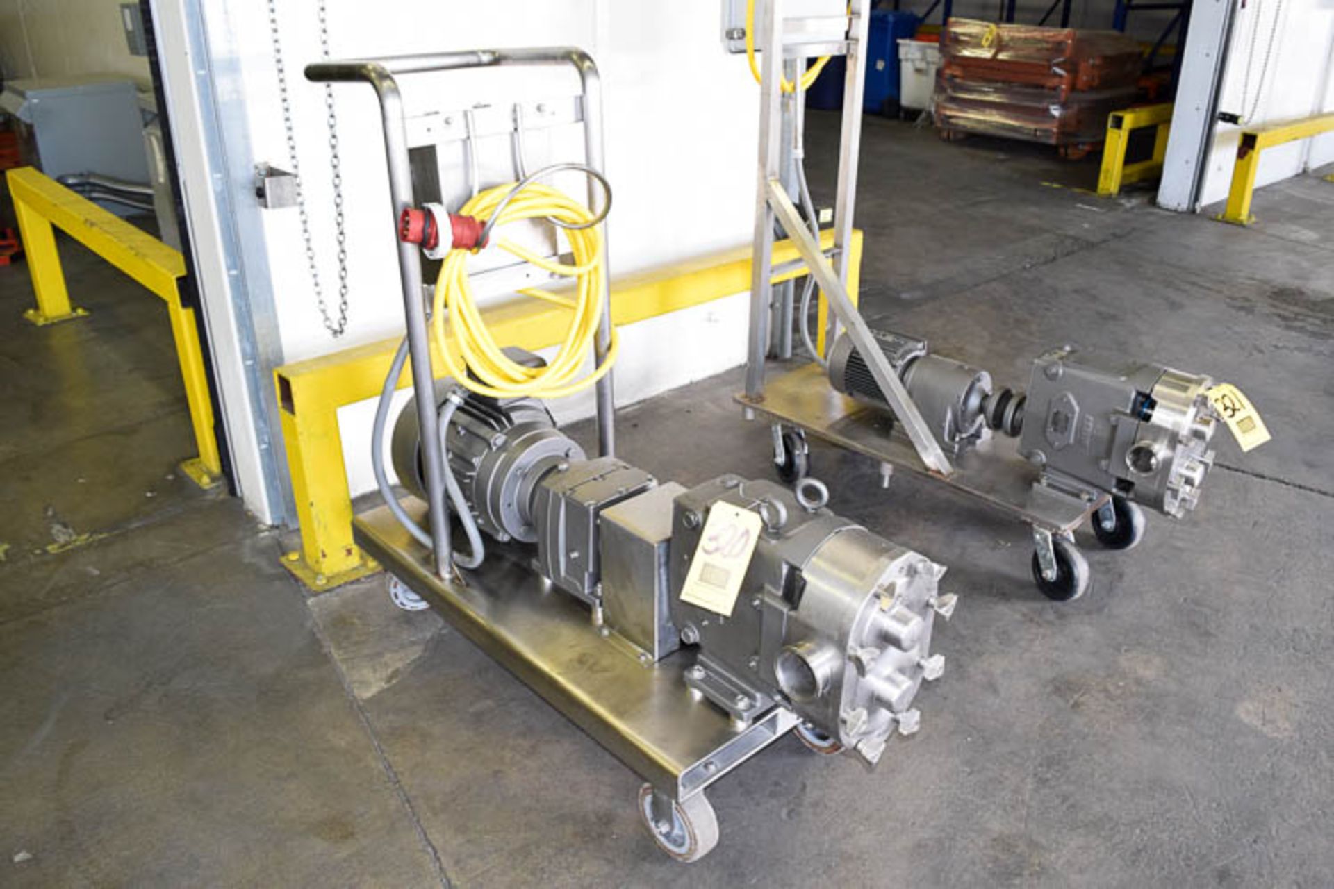 WCB Positive Displacement Pump Type 130 Mounted on S/S Cart - Rigging Fee $ 50