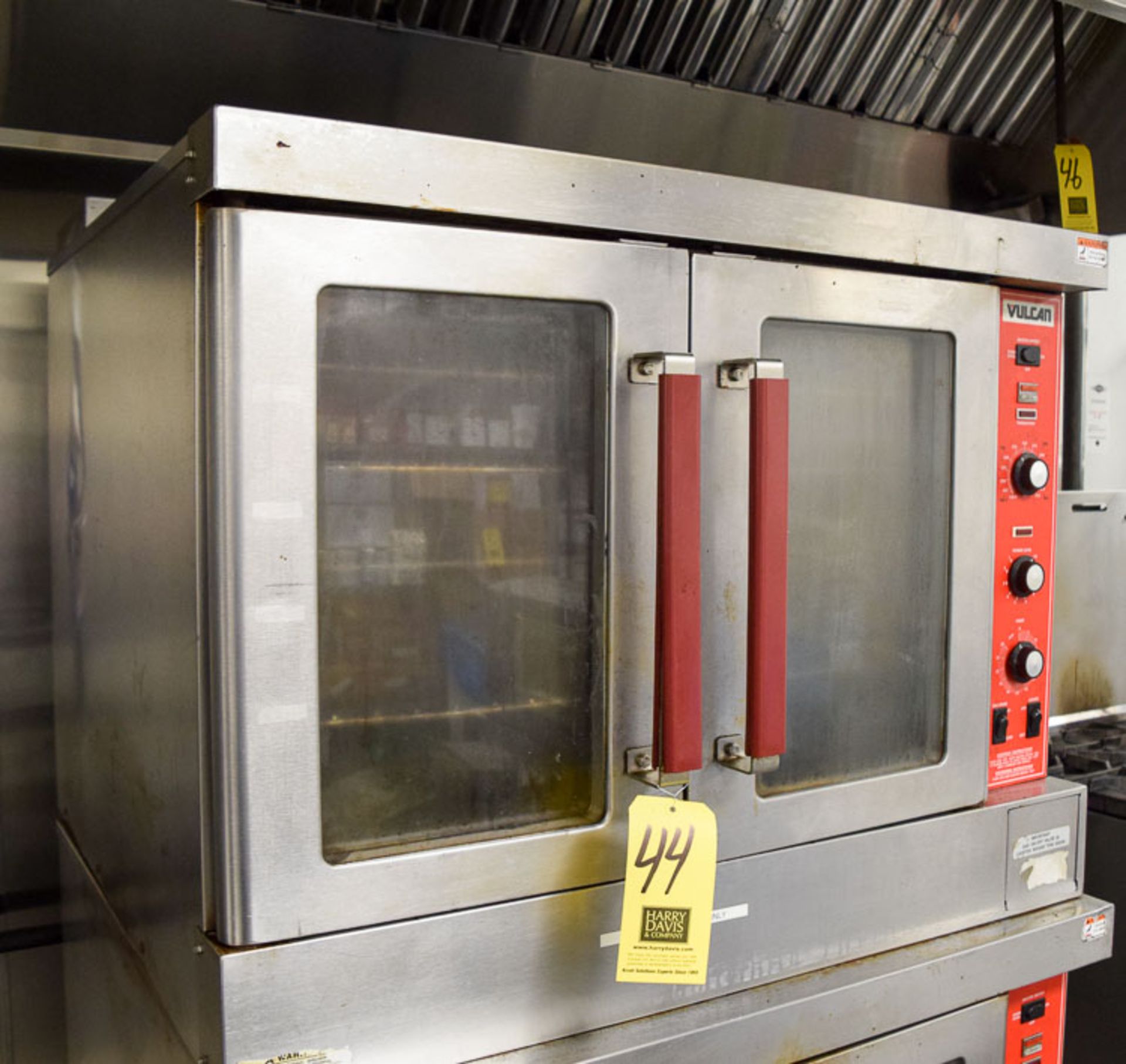 Vulcan Gas Fired 2-Door Oven, Model SG4N Rigging Fee $ 100