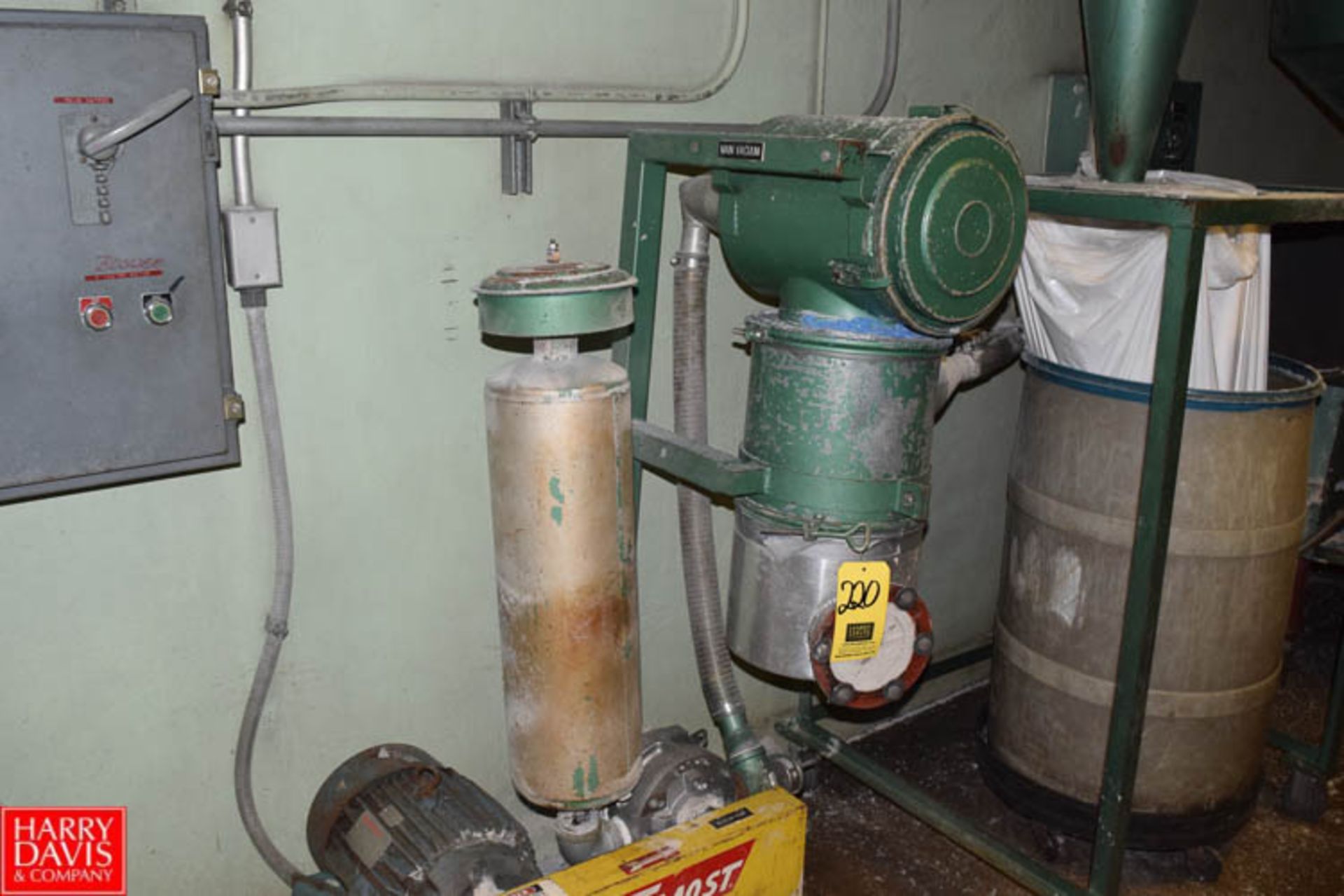 Foremost Vacuum Resin Blower with 1,700 RPM Motor - Rigging Fee: $ 750