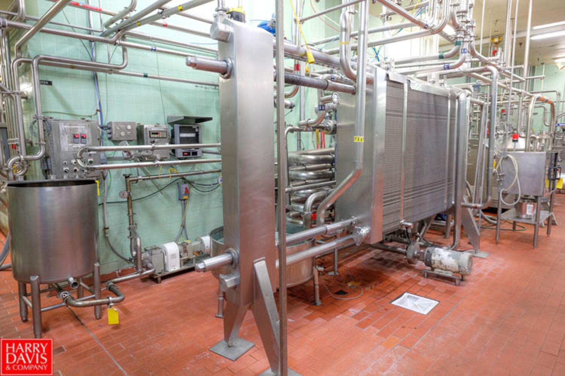 APV 7,000 GPH Pasteurization System with APV 4-Zone S/S Frame Plate Heat Exchanger, Model R51, Sudmo - Image 2 of 4