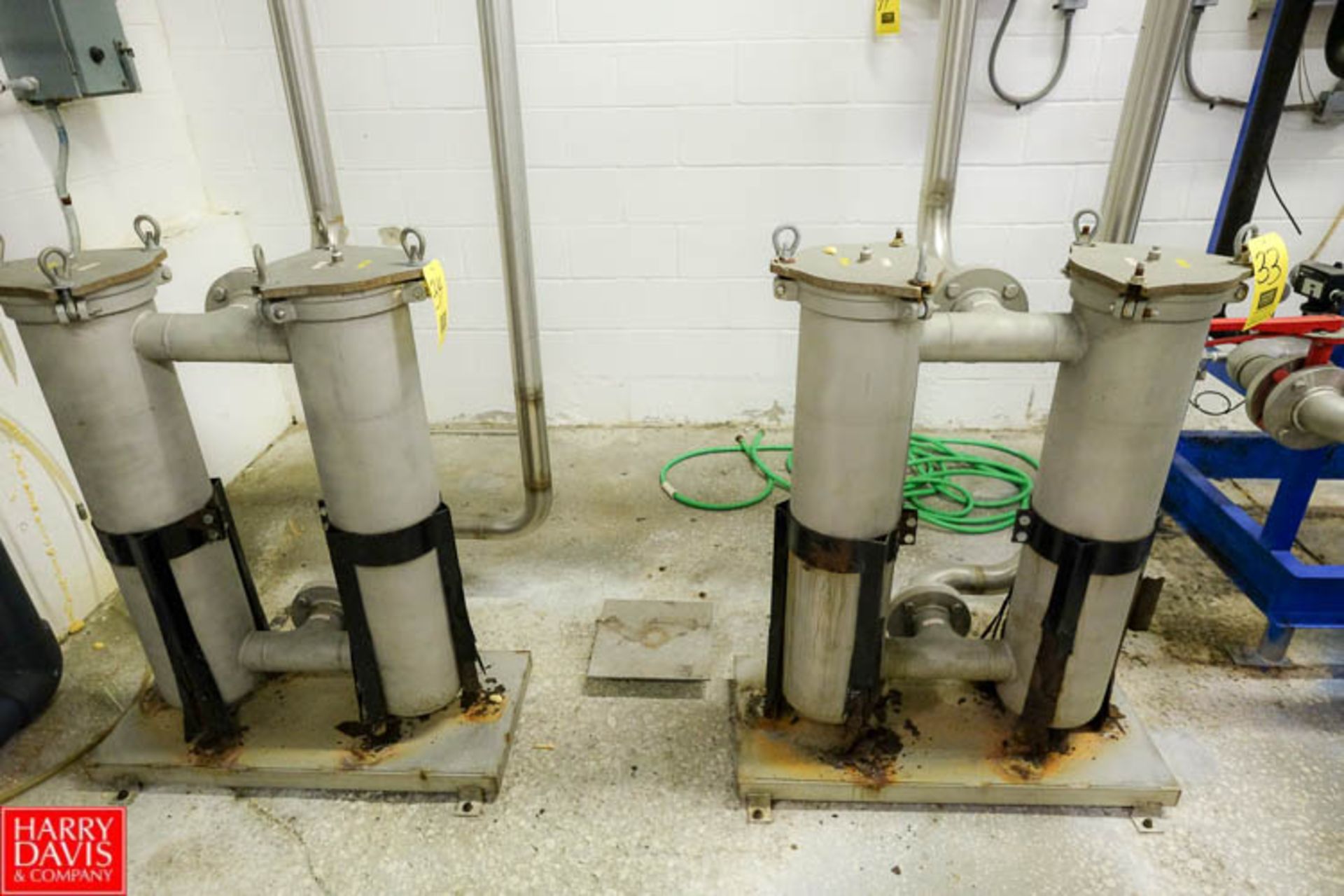 Skid-Mounted Dual S/S Water Filter - Rigging Fee: $ 225