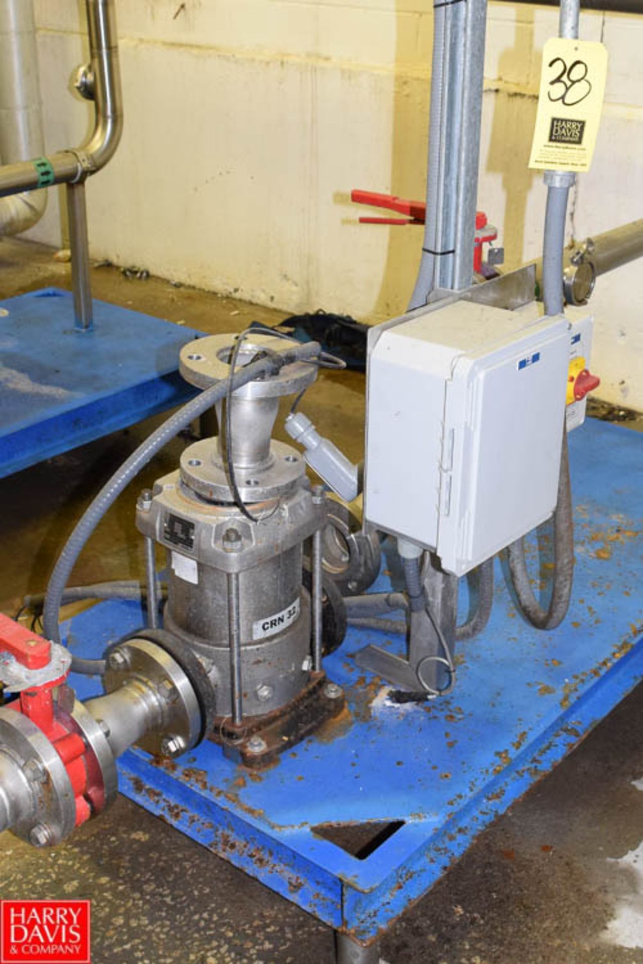 Grundfos Skid-Mounted Pump, No Motor - Rigging Fee: $ 190