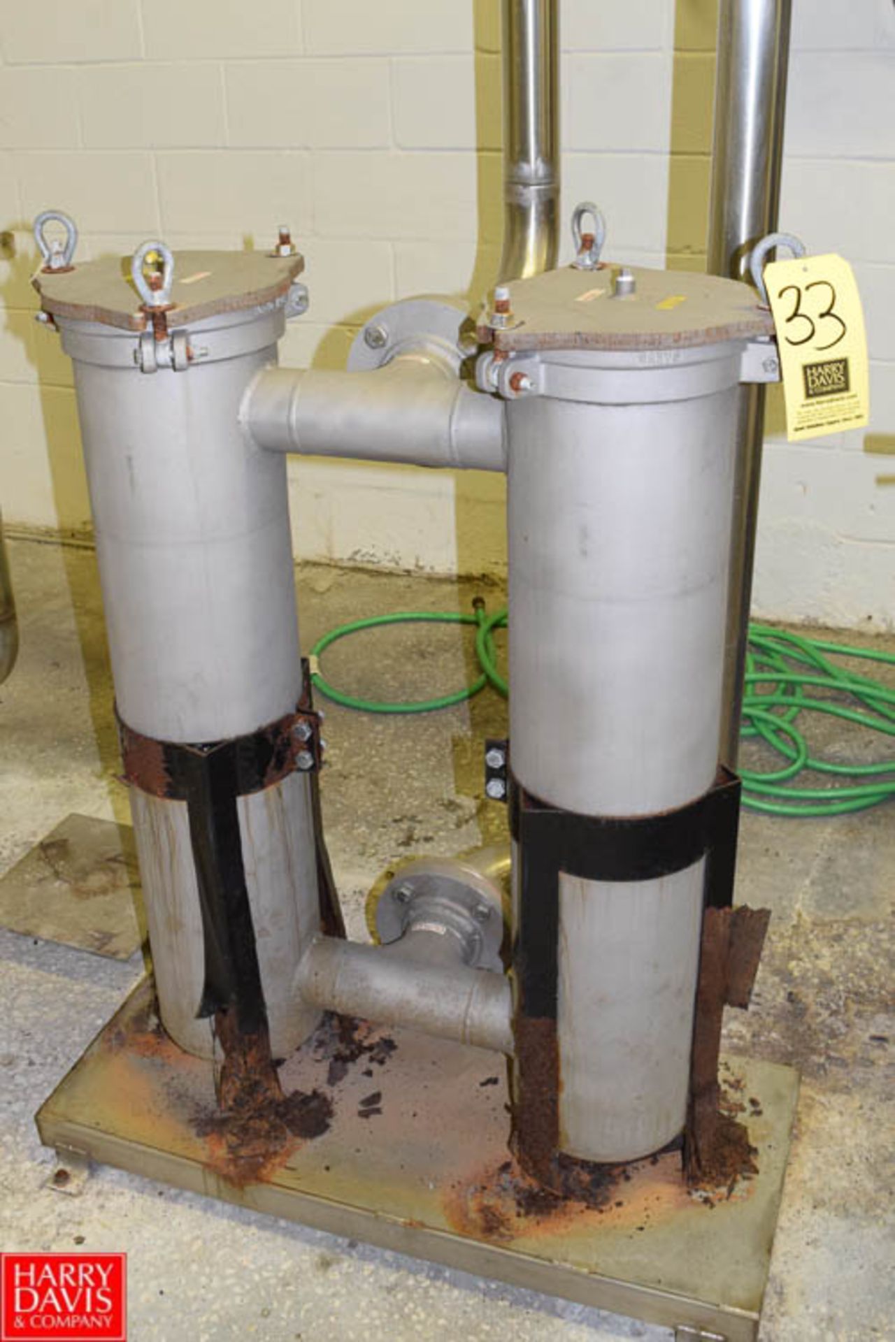 Skid-Mounted Dual S/S Water Filter - Rigging Fee: $ 225 - Image 2 of 2