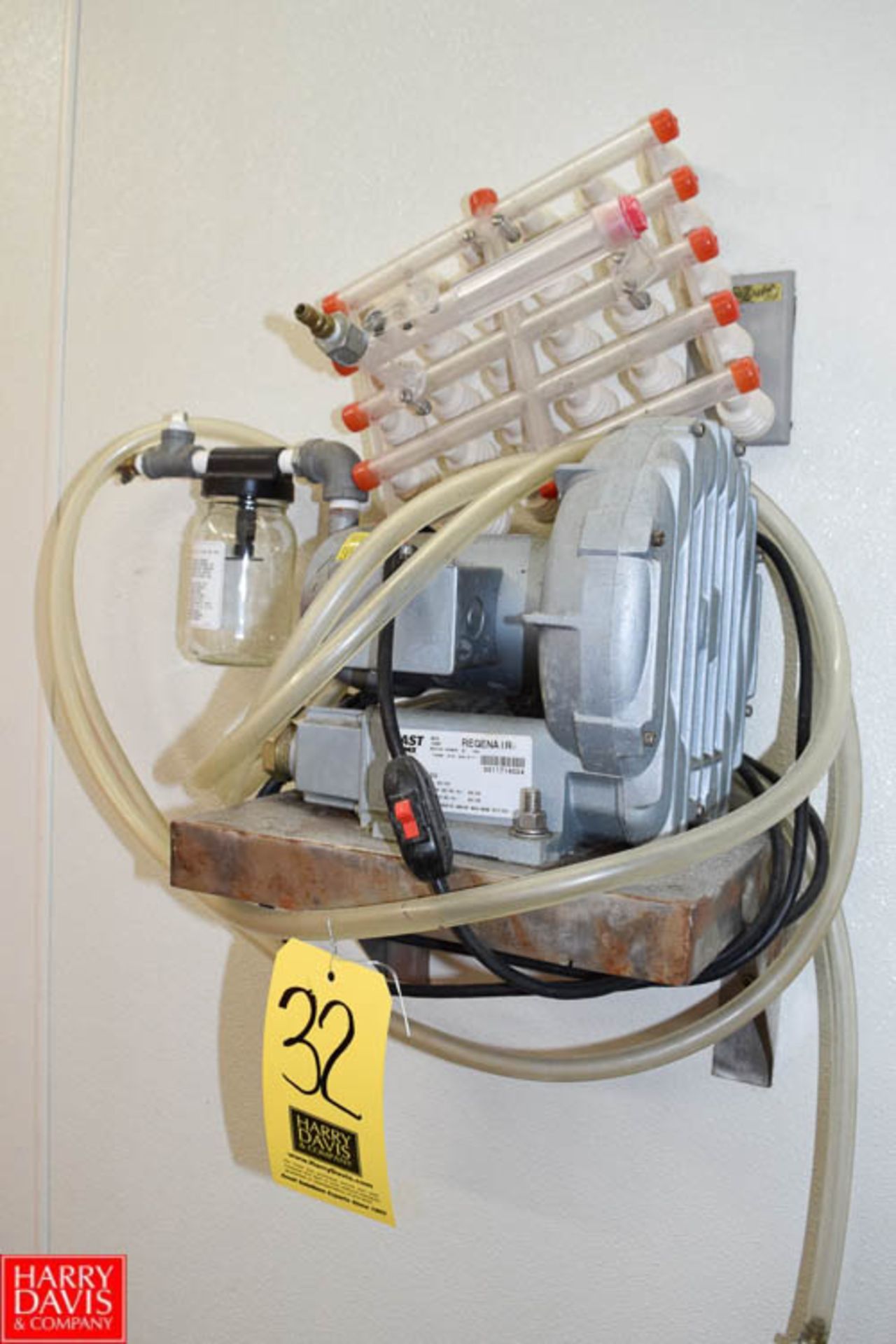 Egg Loader with Gast Vacuum Pump, Model R2103-20- Rigging Fee: $50