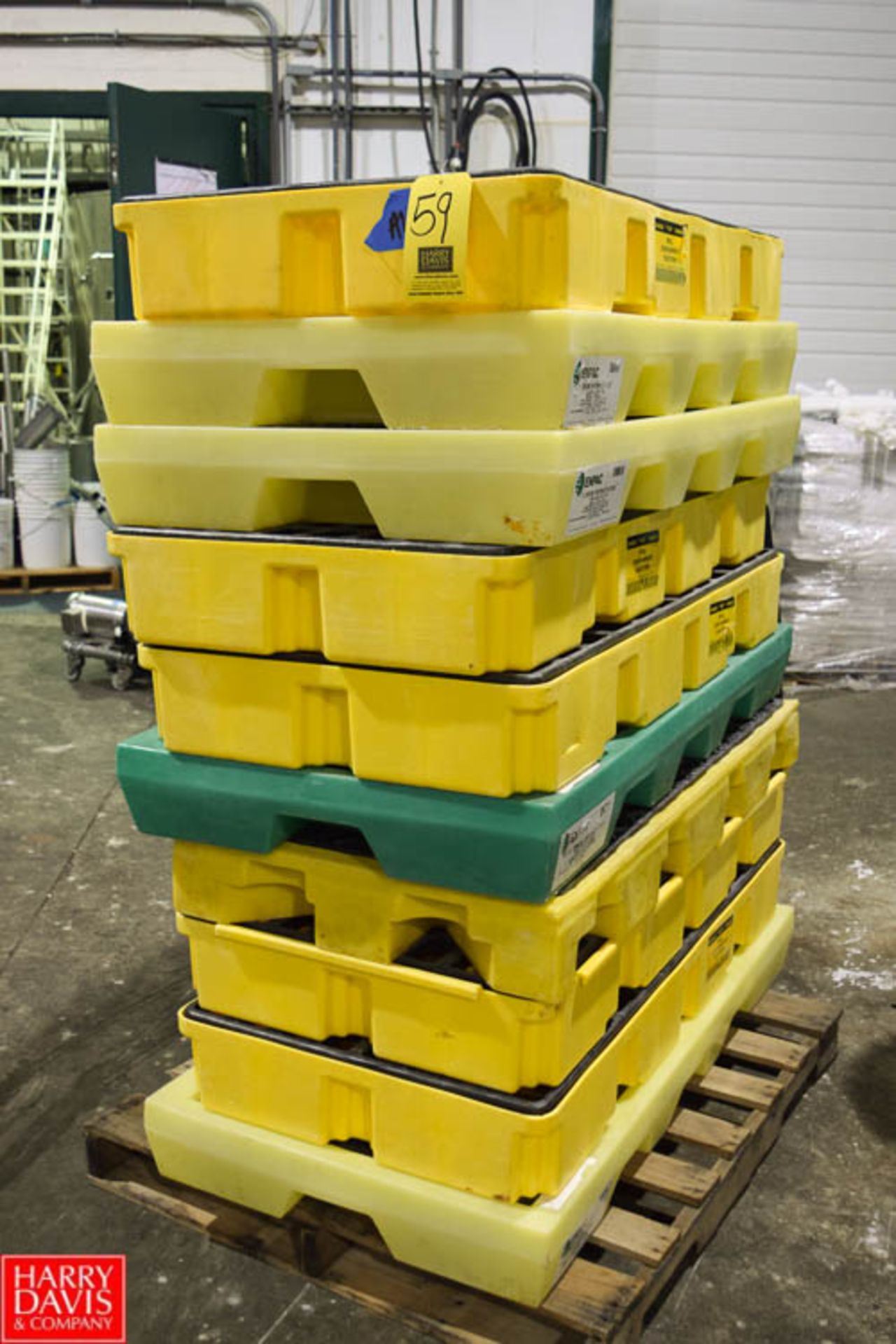 Eagle and Enpac Spill Containment Pallets- Rigging Fee: $25