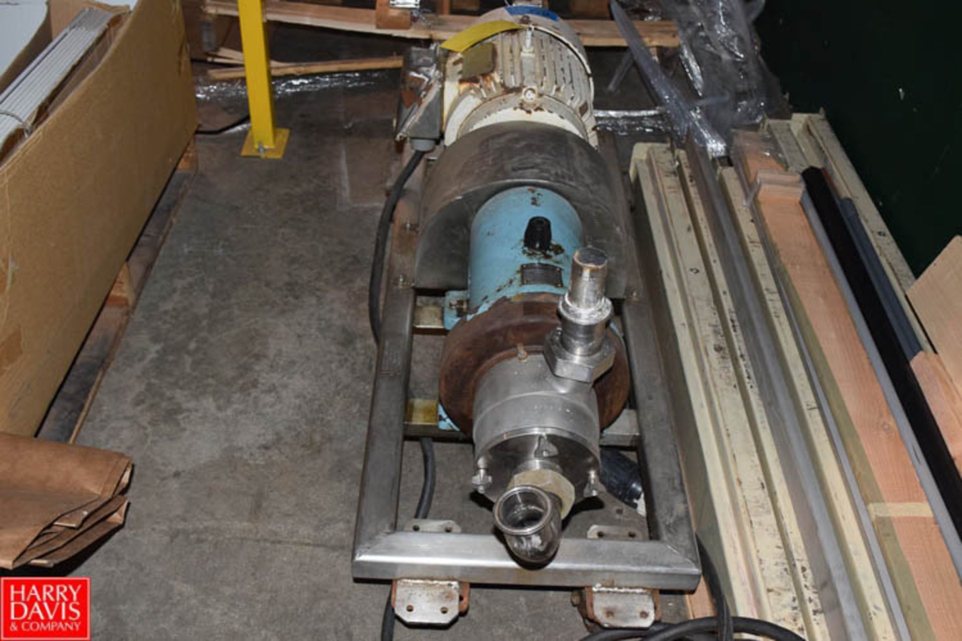 Waukesha Cherry Burrell High Shear Pump, Model SB4, S/N 203215-97- Rigging Fee: $50