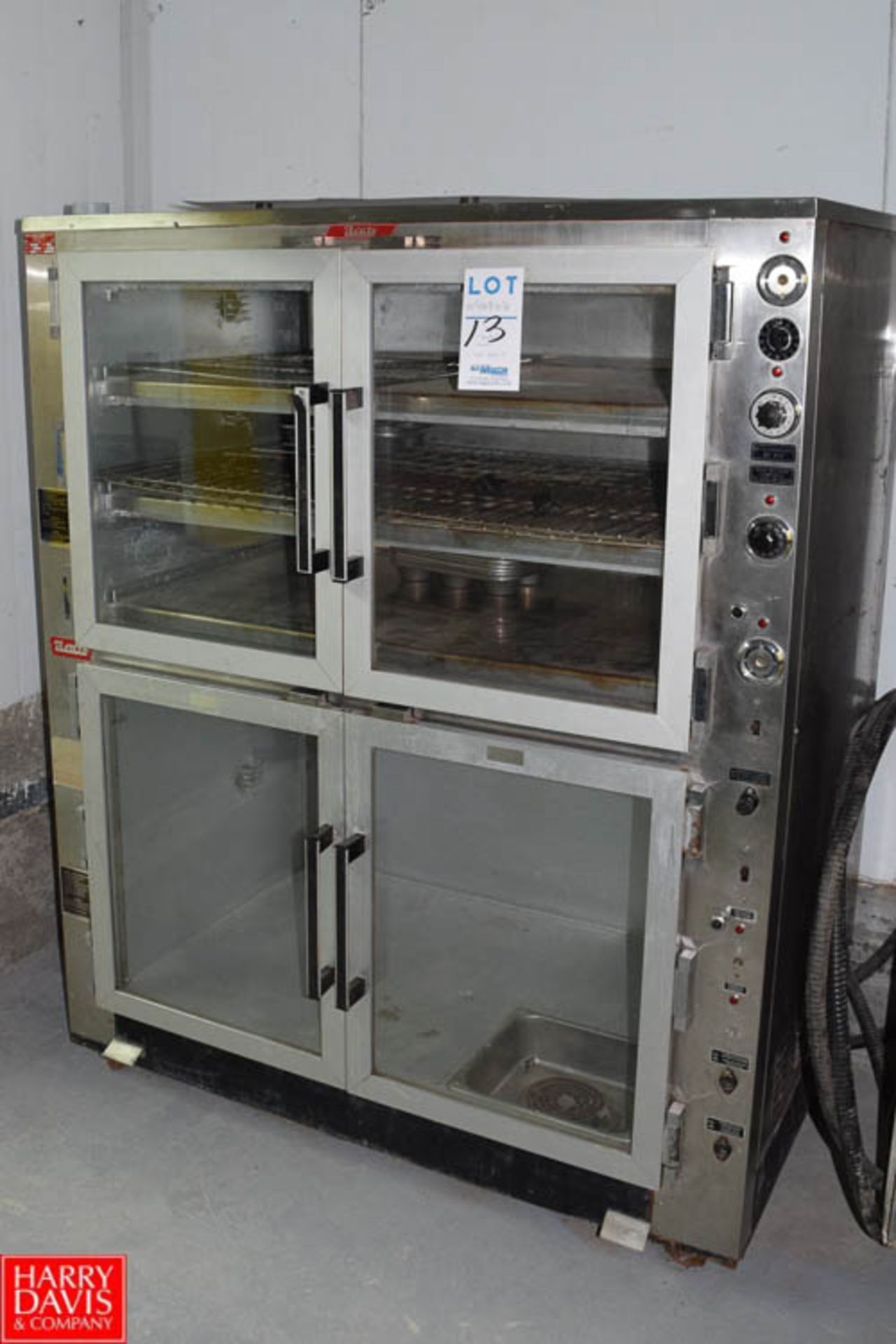 Brute Double Deck Oven, Model BOP-6, S/N BR11063