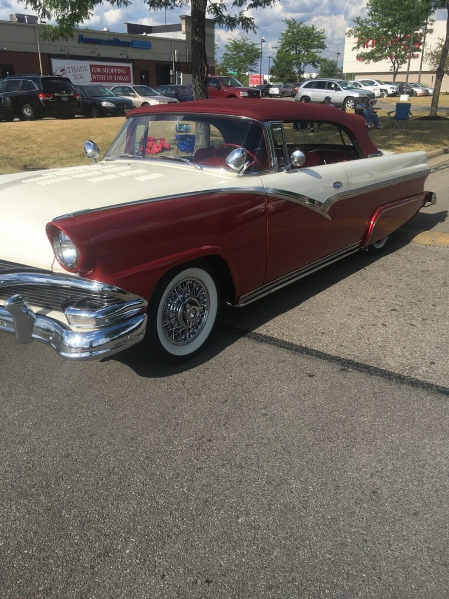 1956 Ford convertible