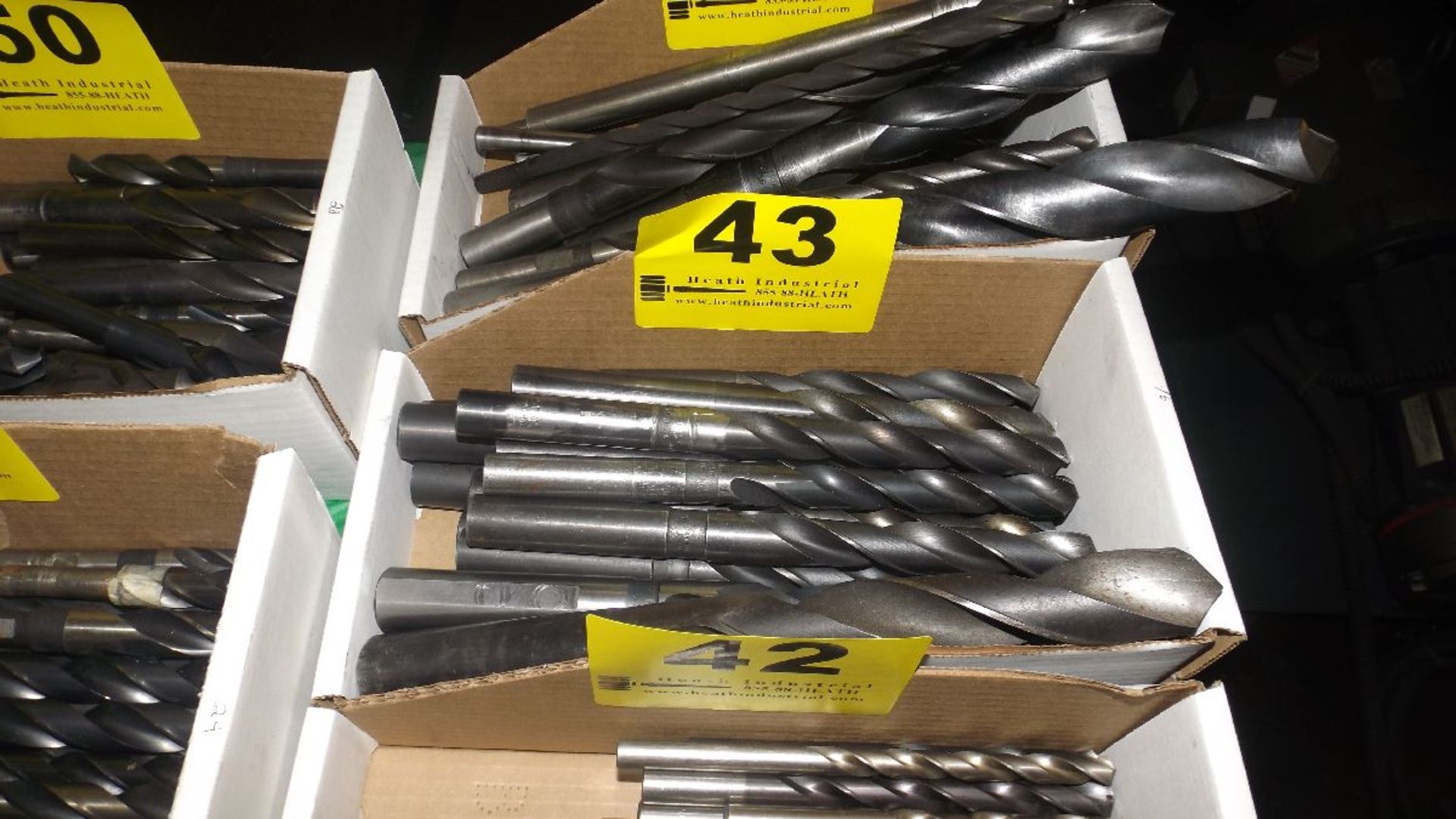 (16) ASSORTED STRAIGHT SHANK DRILL BITS