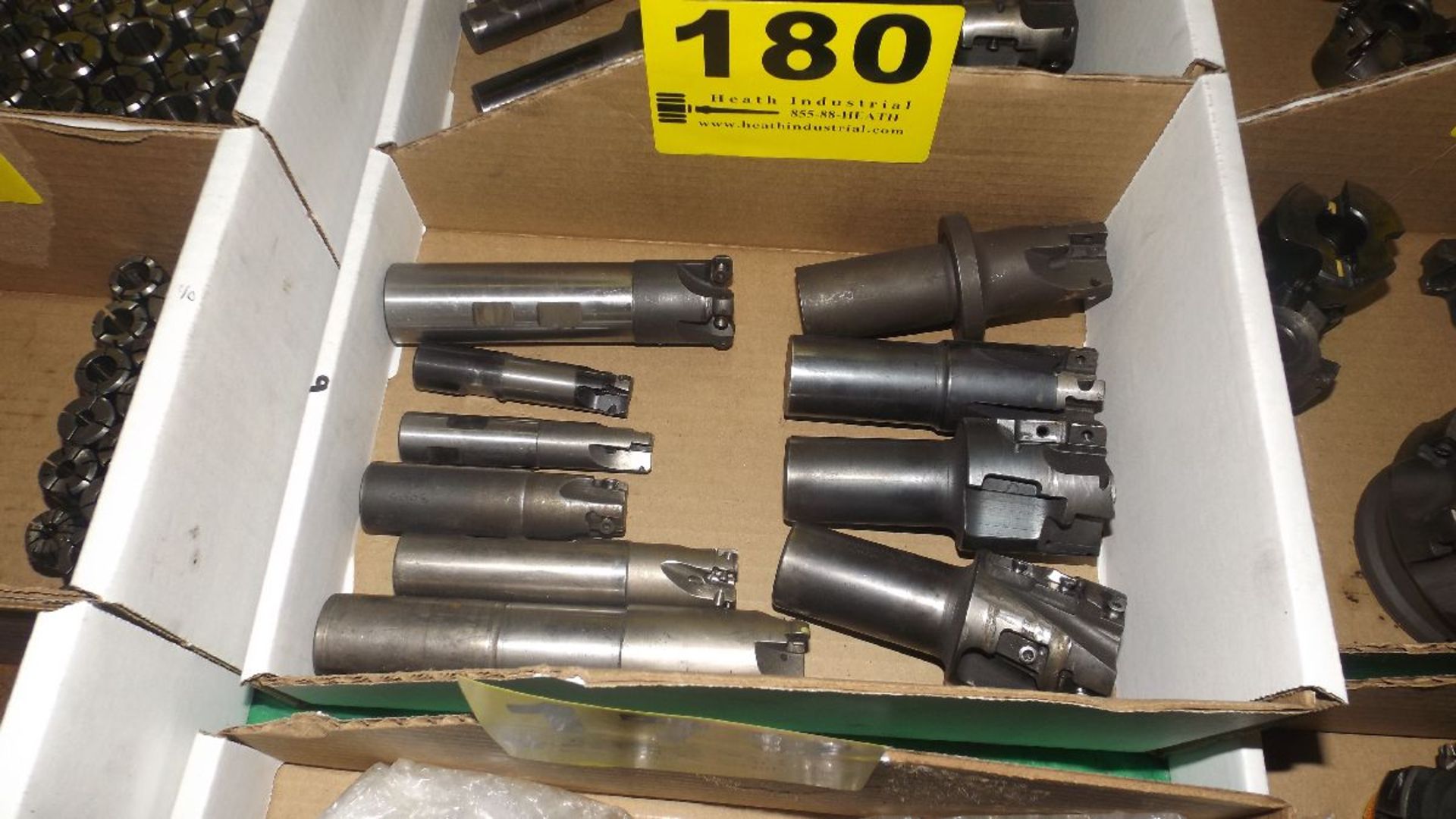 (9) ASSORTED INDEXABLE TOOL HOLDERS