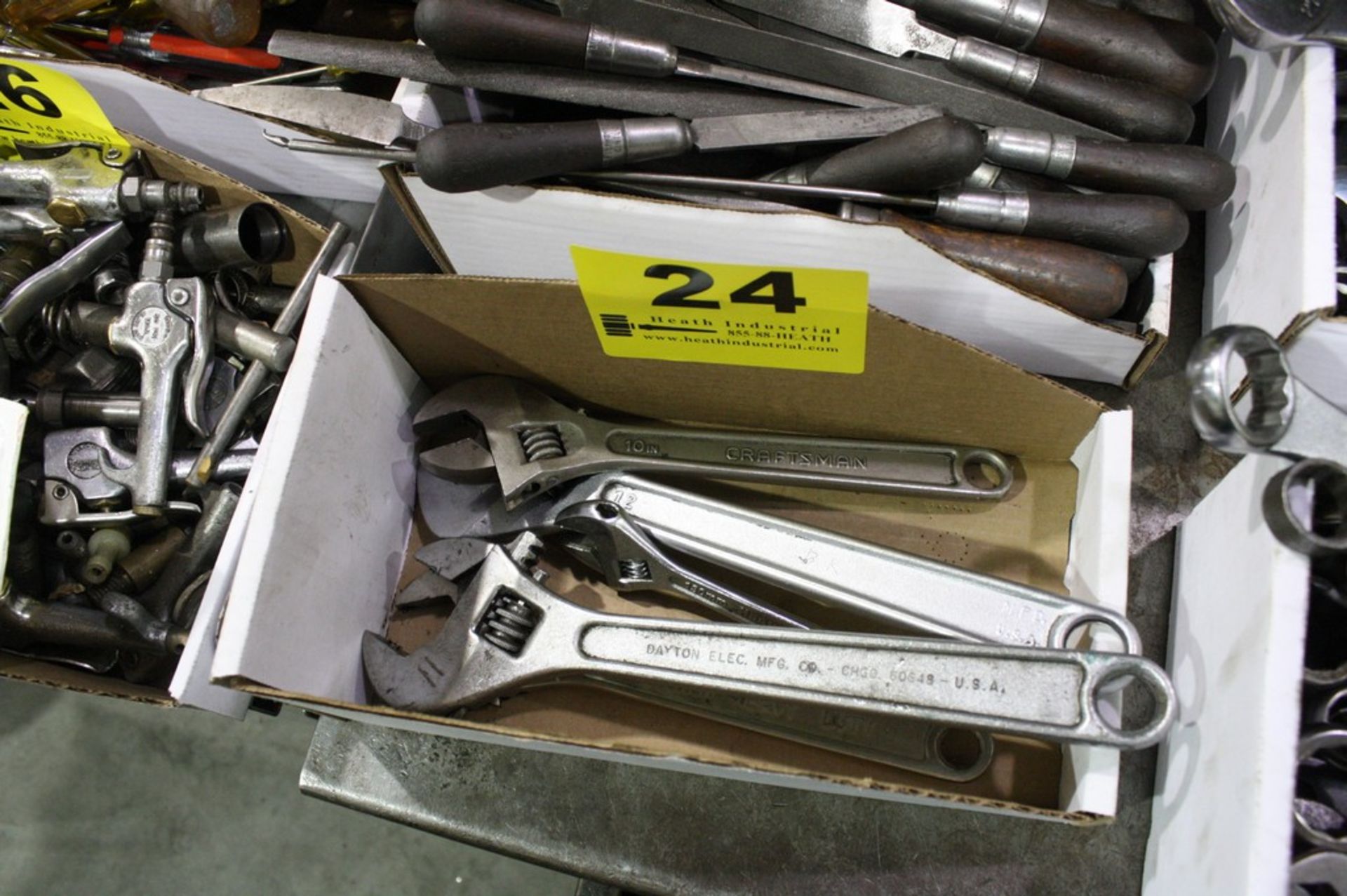 (2) ASSORTED CRESCENT WRENCHES IN BOX