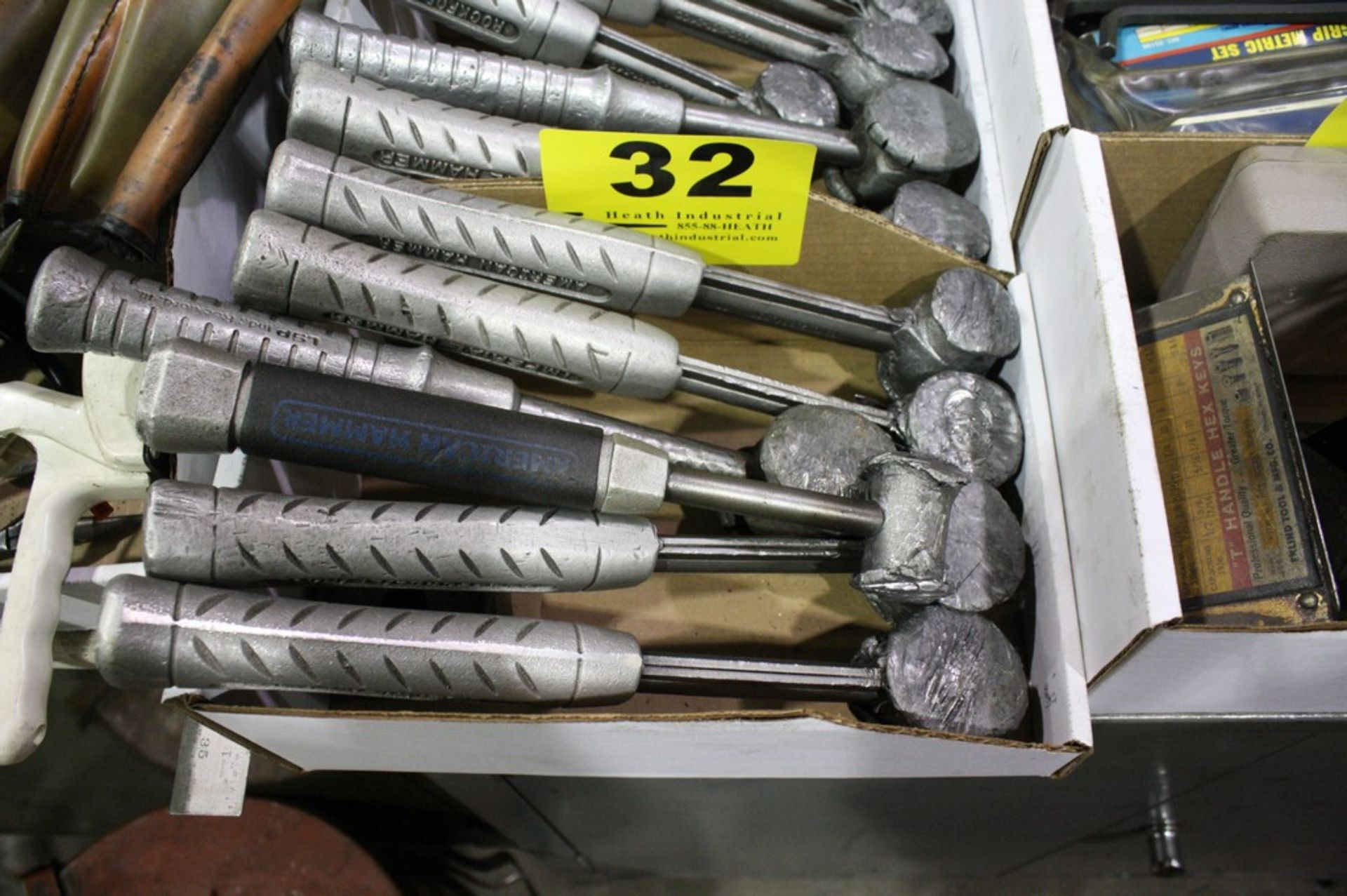 (5) LEAD HAMMERS