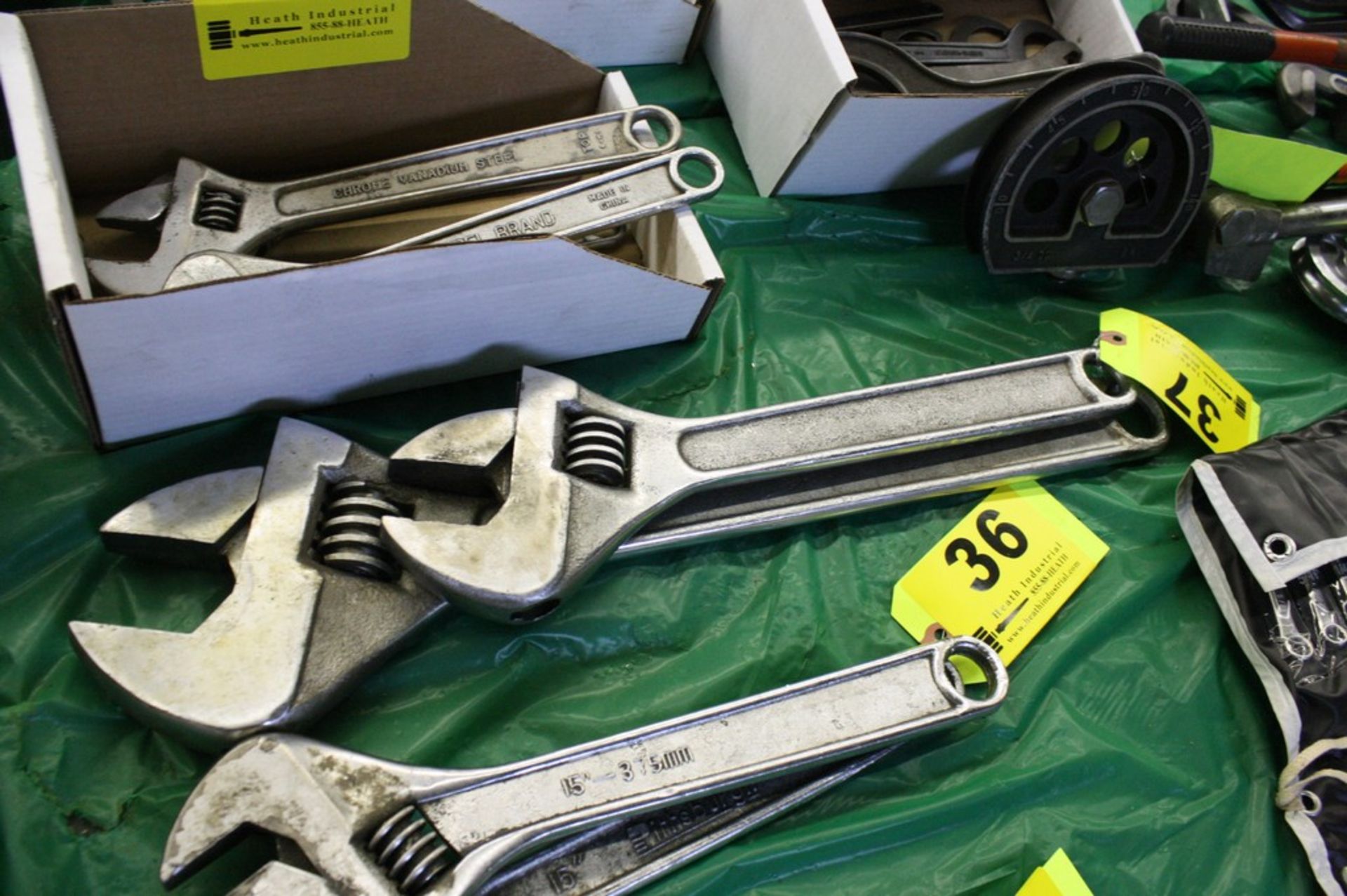 CRESCENT WRENCHES: (1) 24'' AND (1) 18''