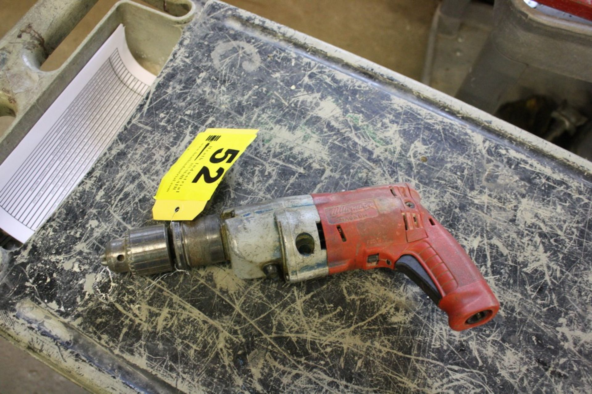 MILWAUKEE ELECTRIC MAGNUM HAMMER DRILL (NO POWER CORD)