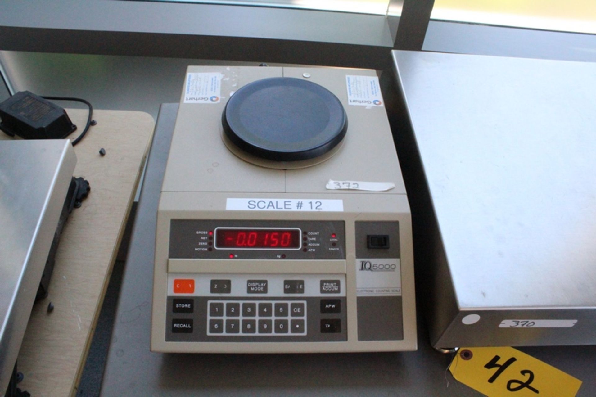 Rice Lake 100LB. Model BMBM1818-100 Electronic Bench Counting Scale, s/n 94-2944, with IQ5000 - Image 4 of 5