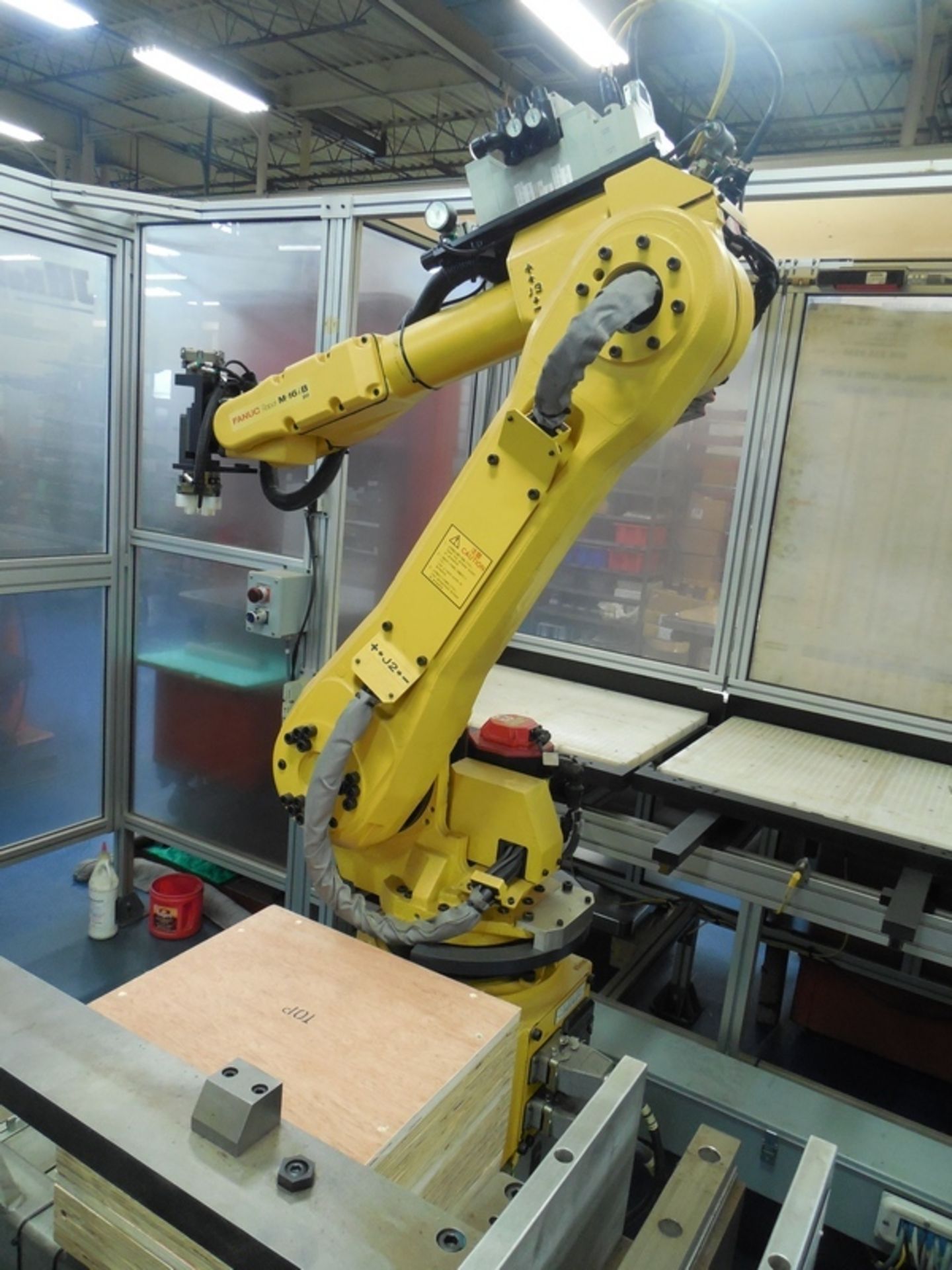 Robotic Insertion & Screw Fastening Cell Consisting Of: Fanuc 6-Axis Model M-16iB/20 Robot, s/n F- - Image 2 of 10