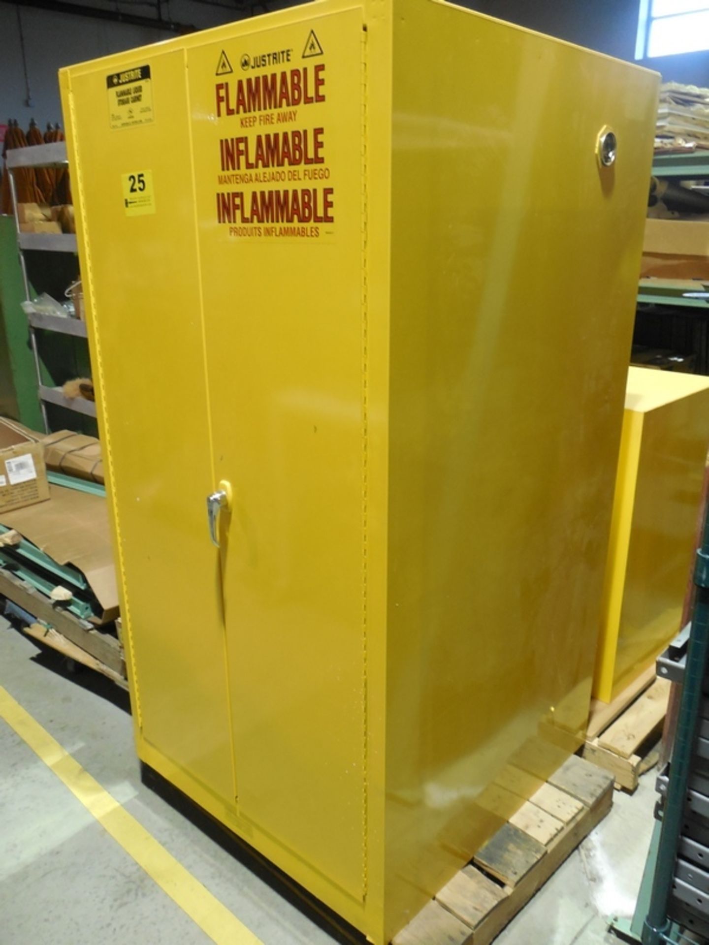 Justrite 60 Gallon 2 Door Flammable Storage Cabinet (Exton Warehouse)