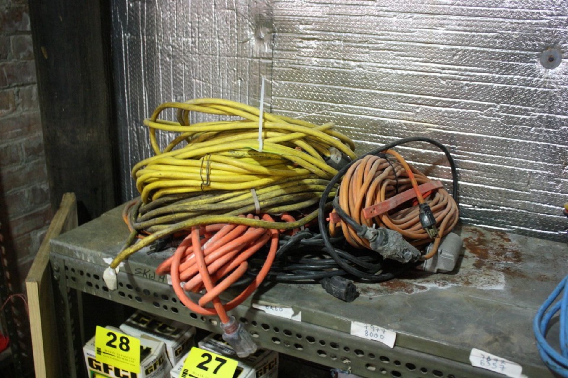 ASSORTED EXTENSION CORDS