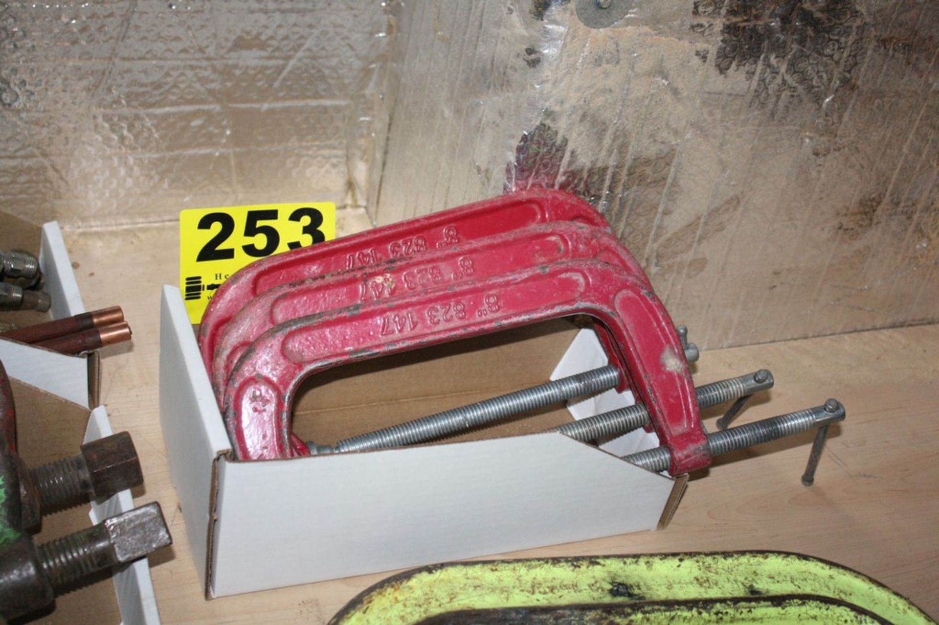 (3) 8'' C-CLAMPS