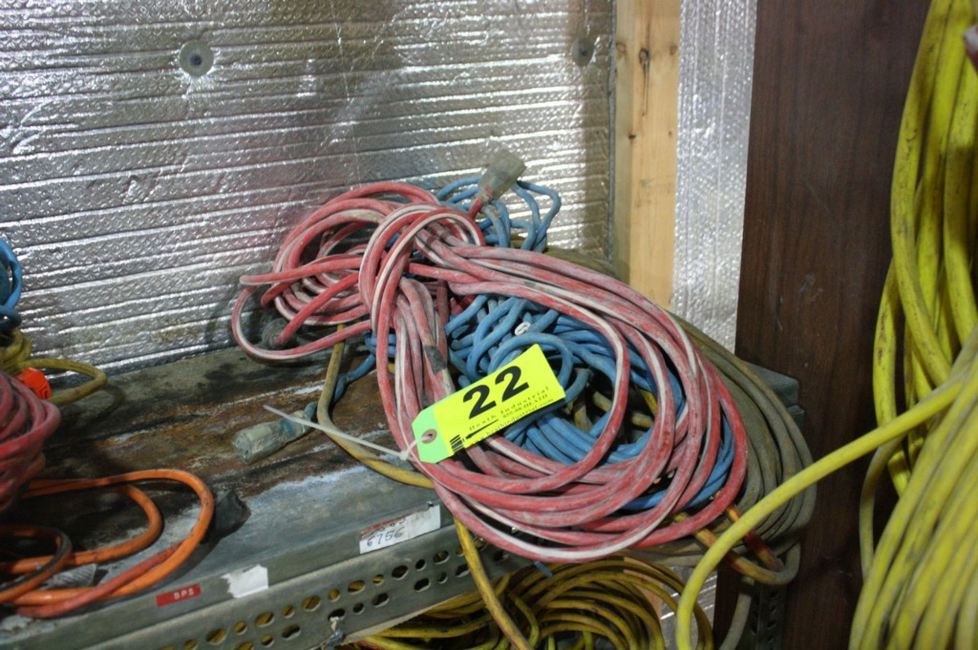 ASSORTED EXTENSION CORDS