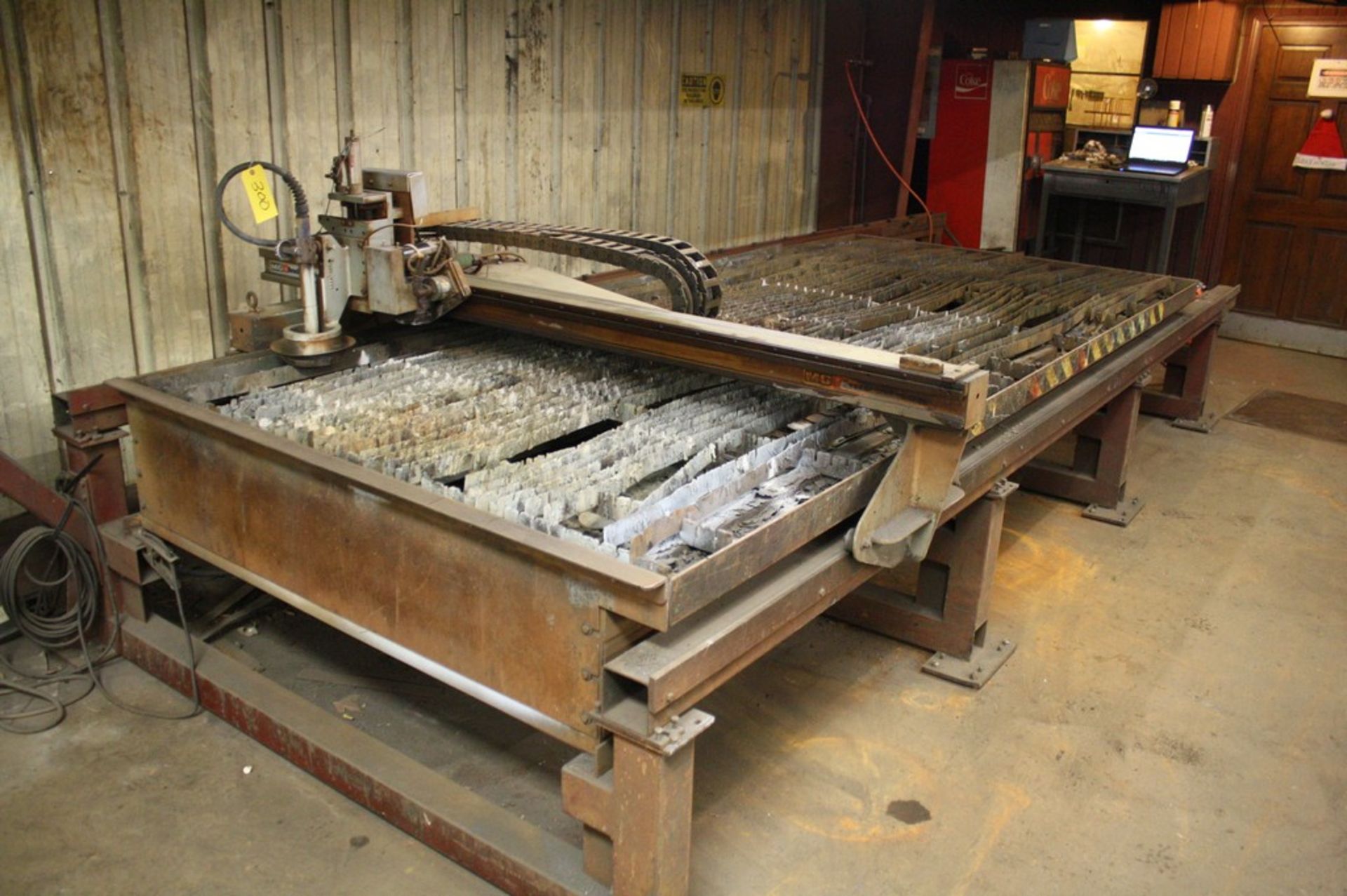 MG INDUSTRIES CNC PLASMA CUTTING TABLE, 13’ X 6-1/2’ TABLE, With Hypertherm Model Powermax 85 Plasma - Image 2 of 10