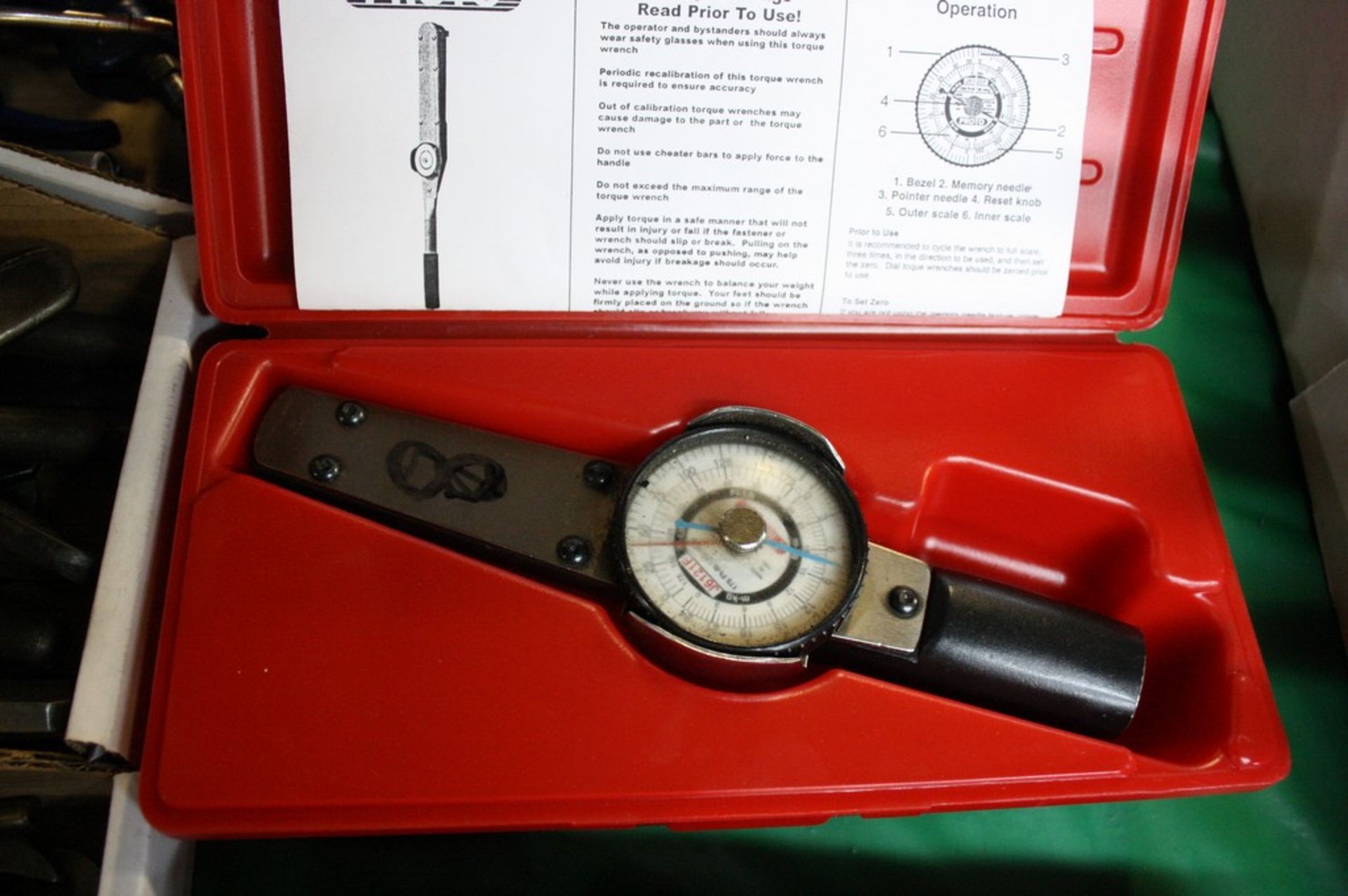 STANLEY PROTO DIAL TORQUE WRENCH MODEL J6177F