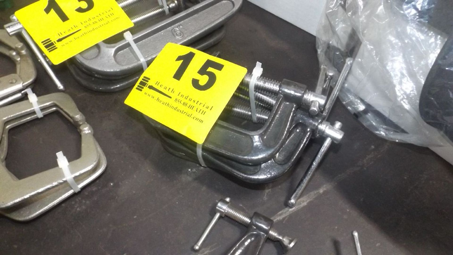 (4) 3'' C-CLAMPS