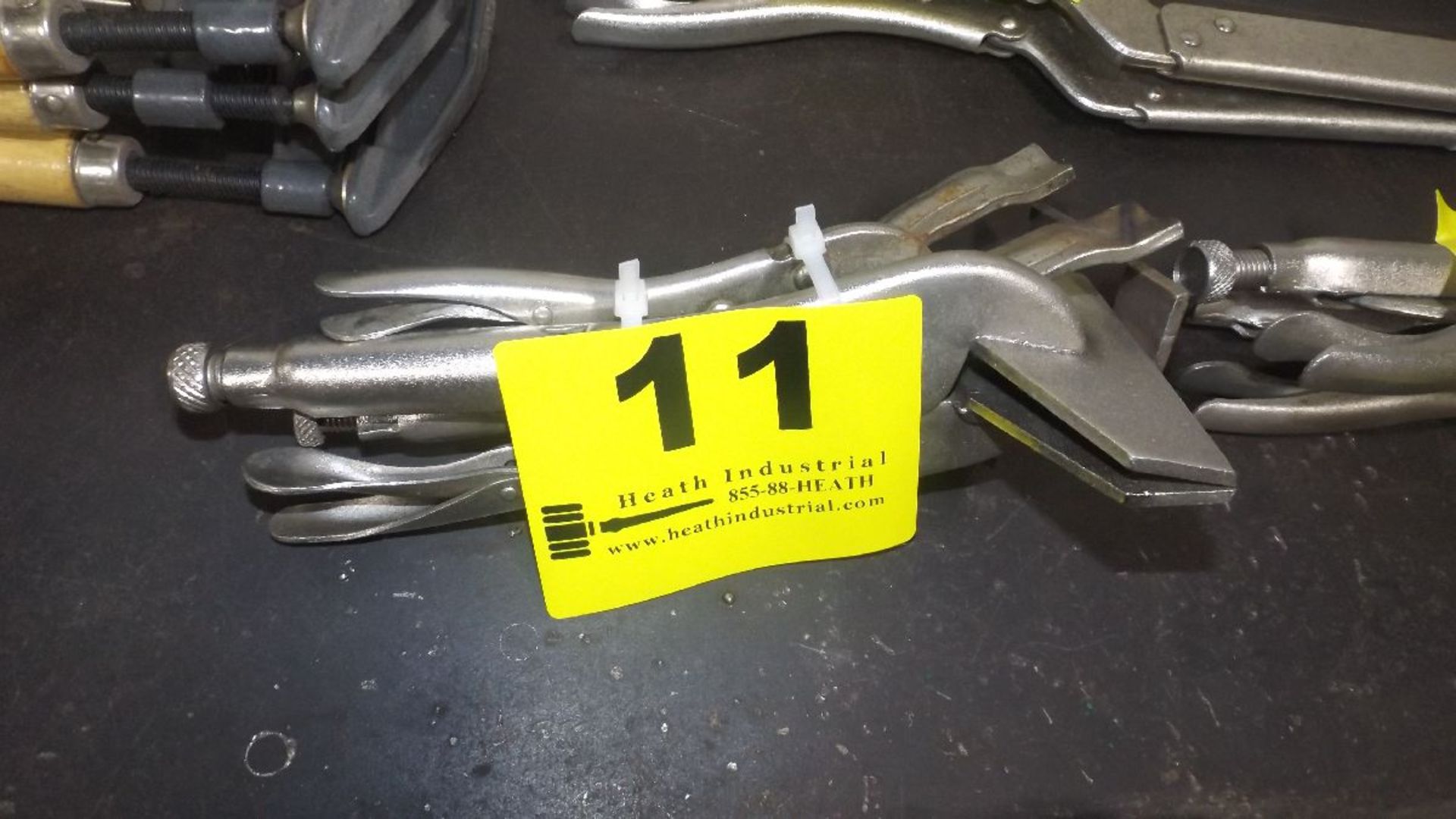 (2) LOCKING PLIERS