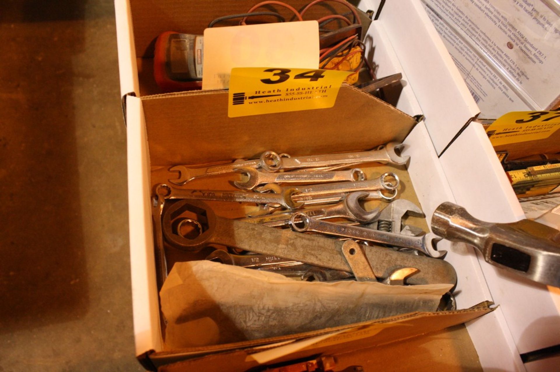 ASSORTED BOX WRENCHES