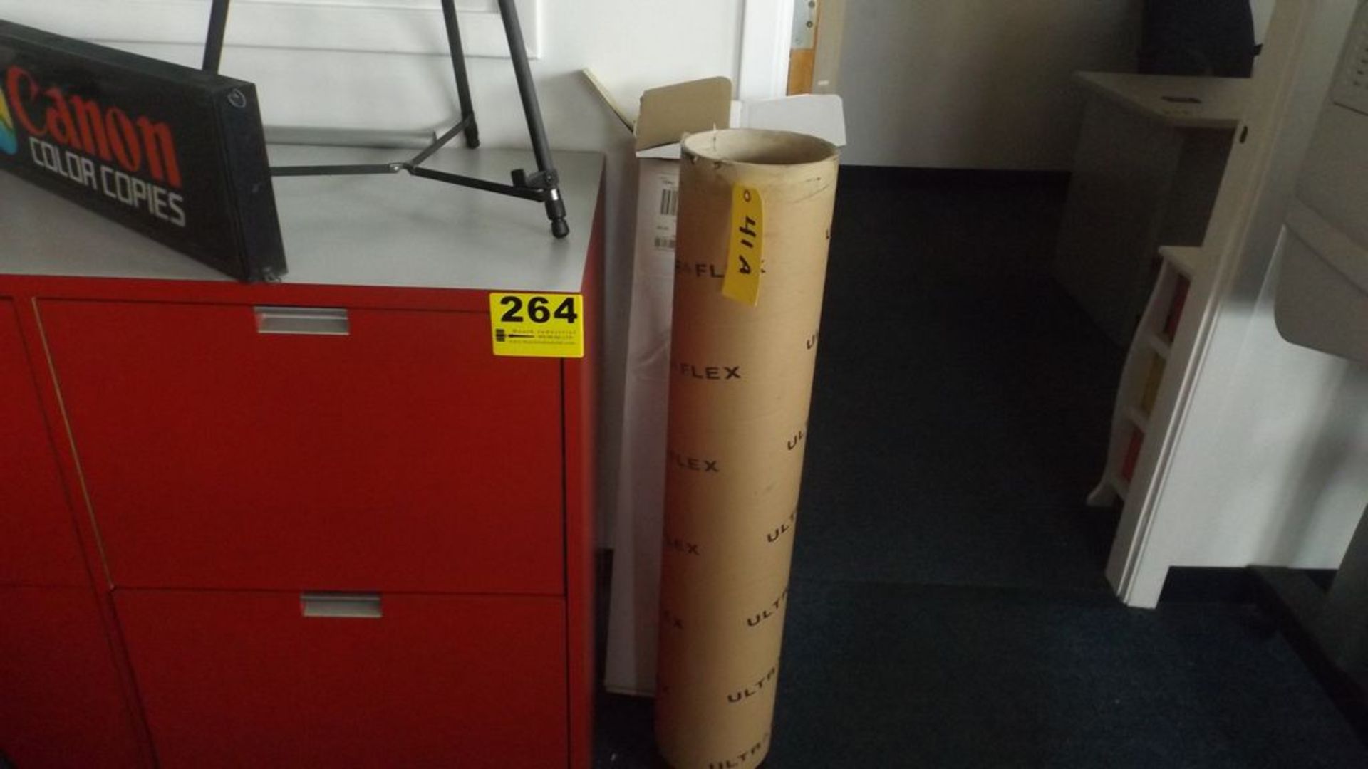 (2) CANVAS ROLLS FOR PLOTTER