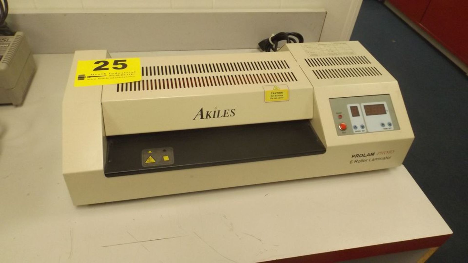 AKILES MODEL PHOTO 13" HOT & COLD 6 ROLLER POUCH SEALER/LAMINATOR