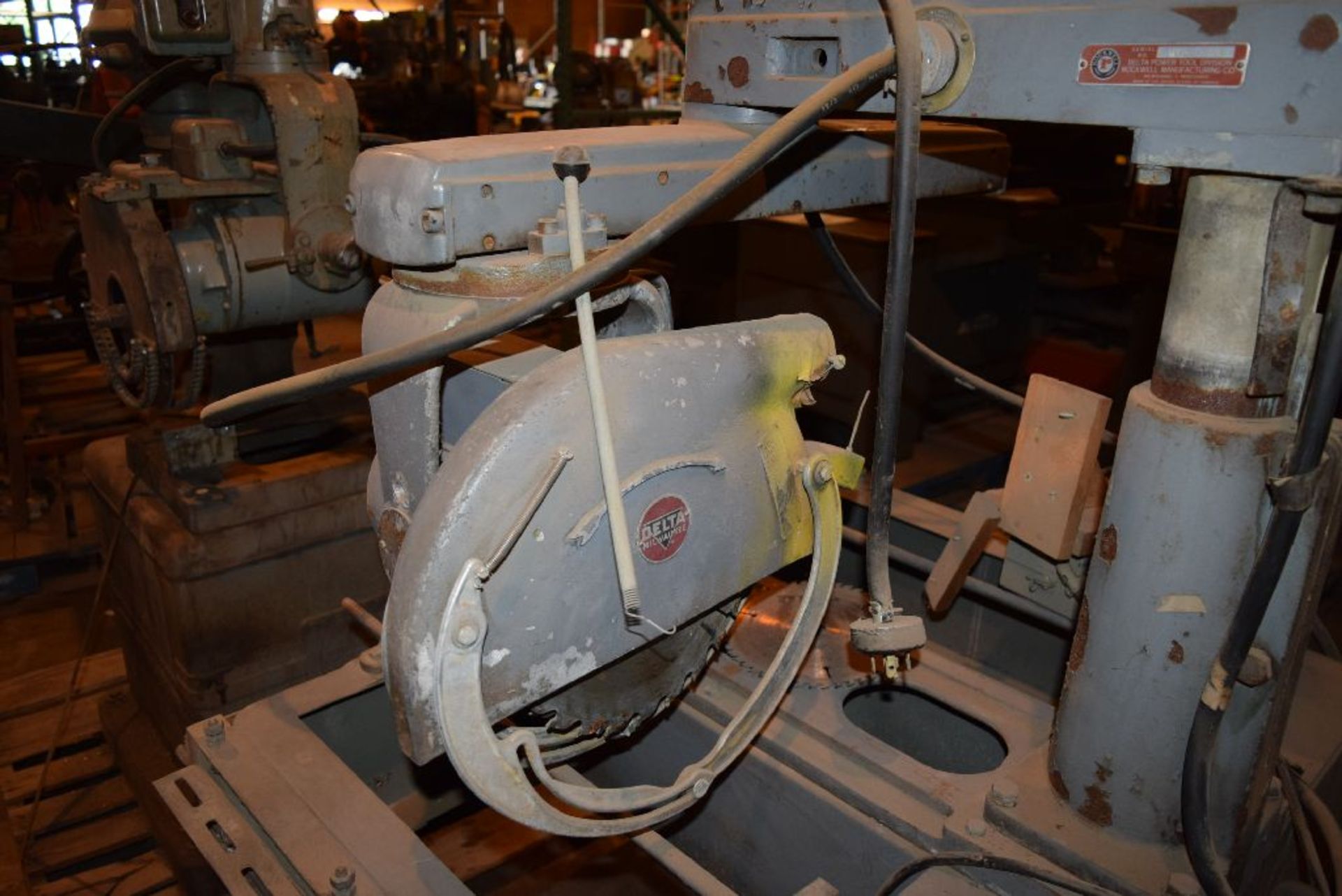 DELTA MILWAUKEE 12" RADIAL ARM SAW, S/N MX2-3529 - Image 2 of 2