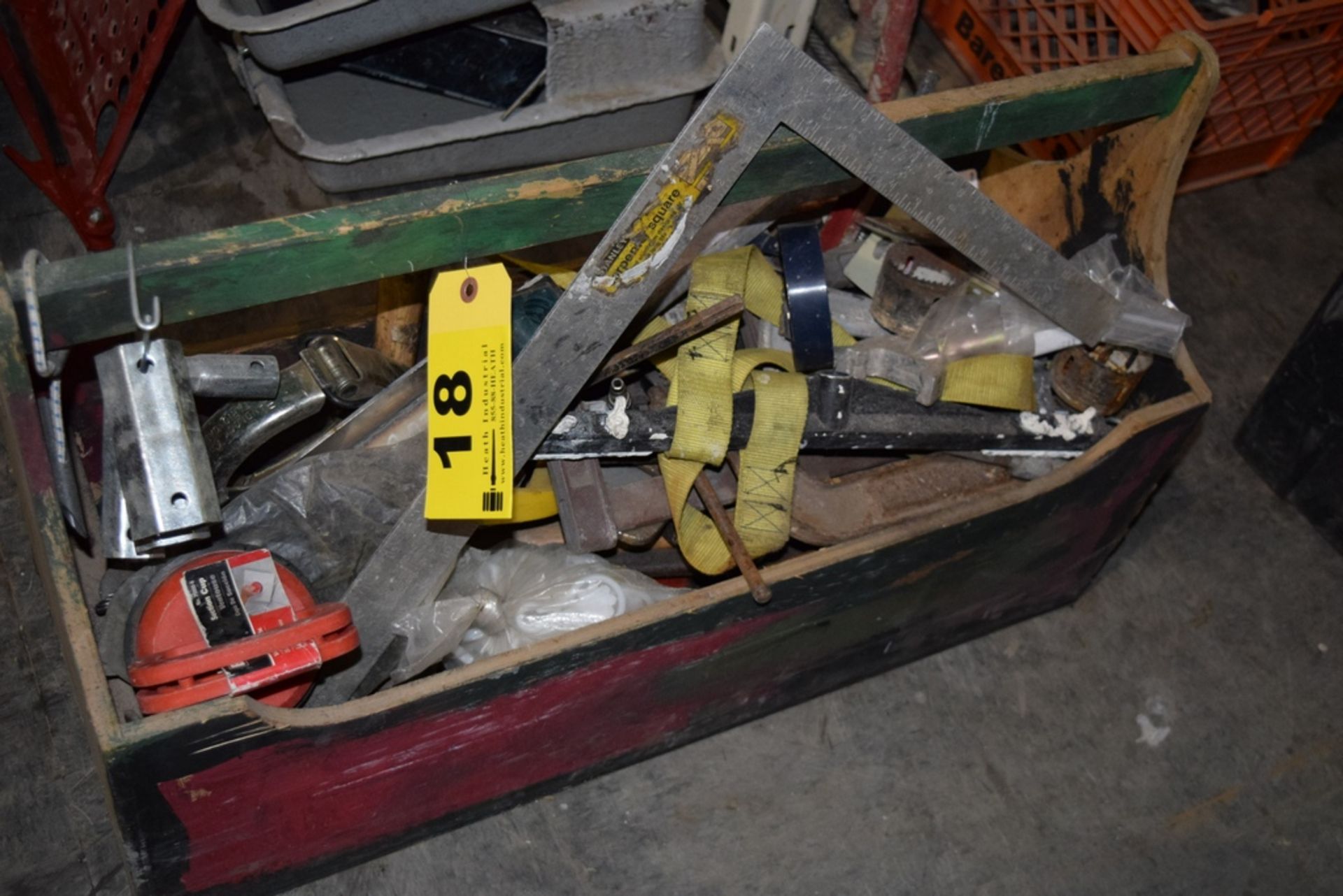 LOT ASSORTED TOOLS W/TOOL BOX