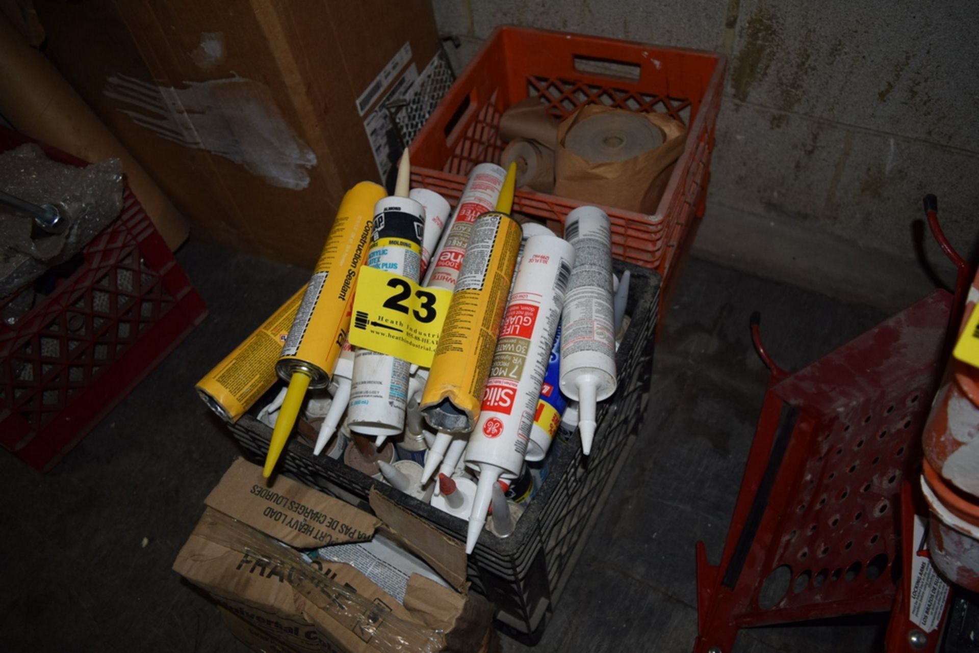 LOT ASSORTED CAULK