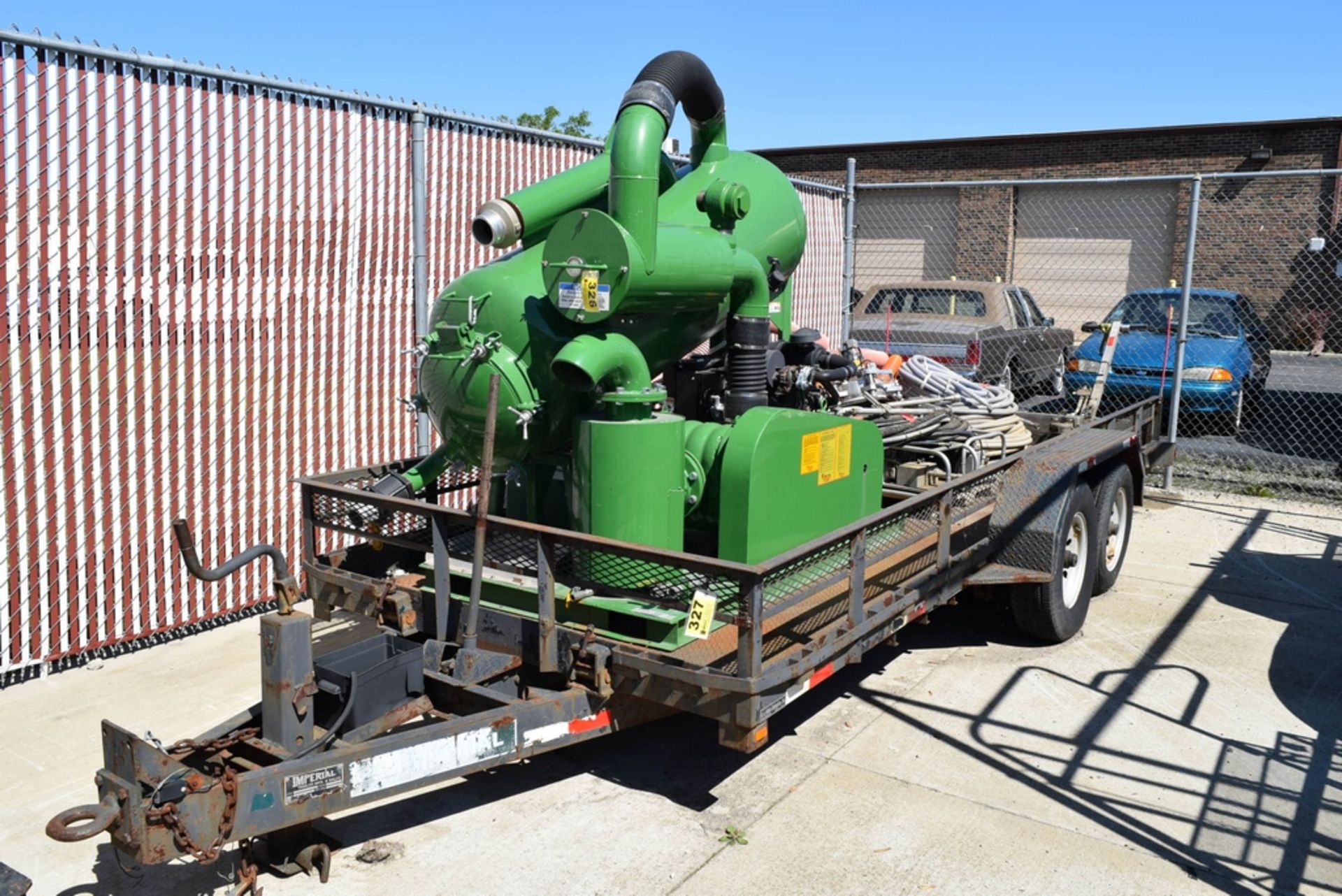 NLB DM33168 PORTABLE VACCUM RECOVERY UNIT S/N: 210220-1, DIESEL, 44 H.P., DRESSER ROTARY BLOWER, 1, - Image 10 of 23